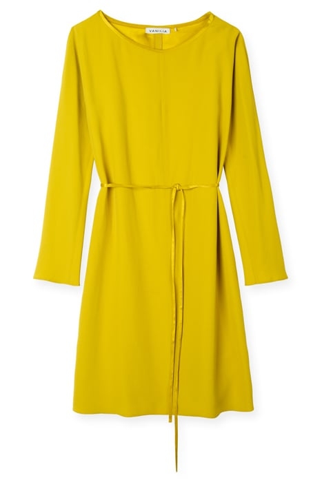 DRESS SATIN NO RUFFLE GOLDEN LEMON 3