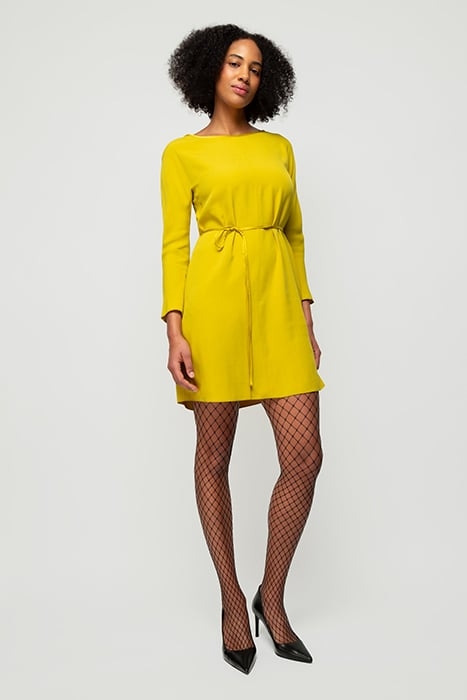 DRESS SATIN NO RUFFLE GOLDEN LEMON 4