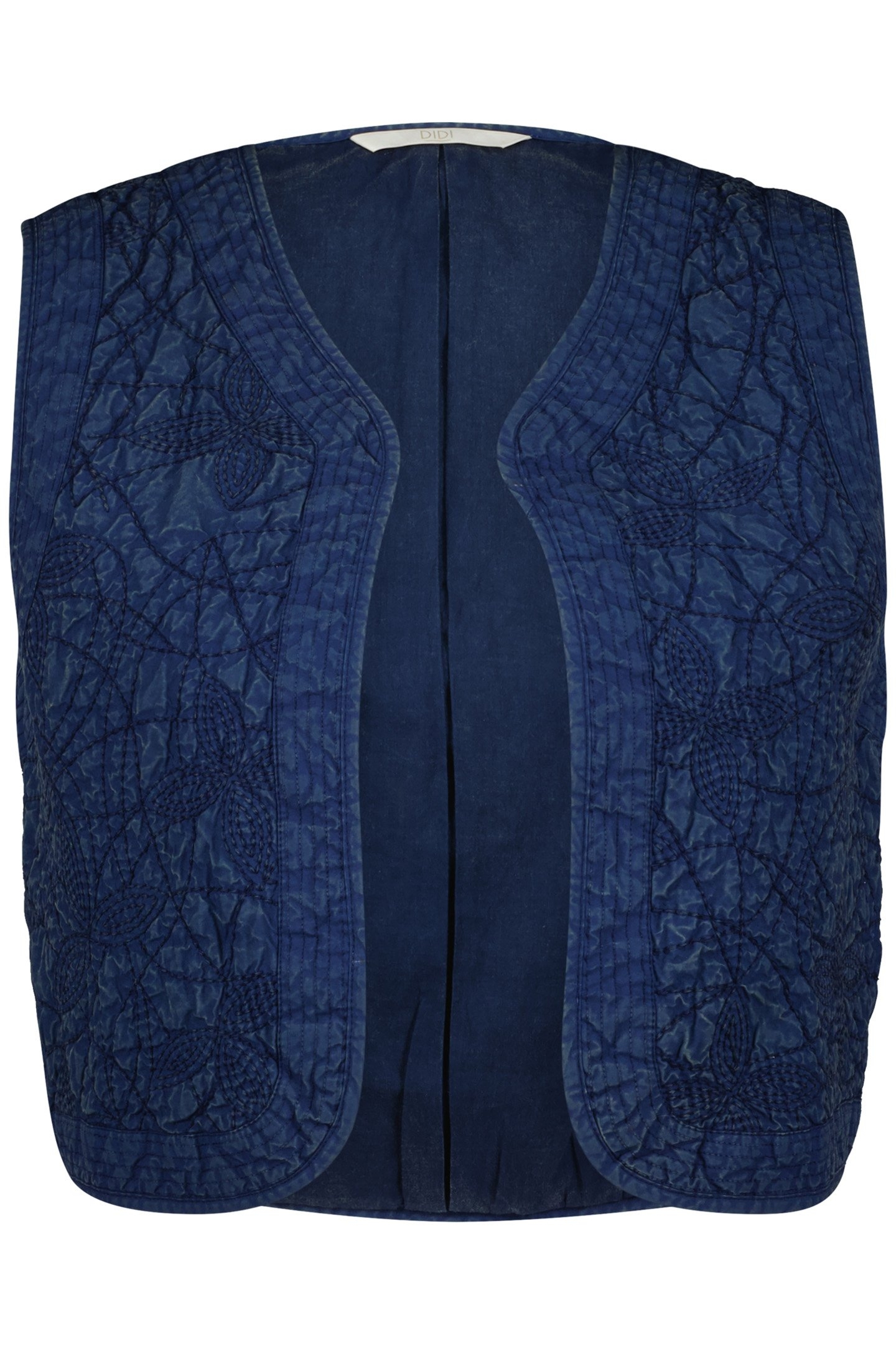 EMBRO BODYWARMER MAGGY DENIM DARK BLUE 4