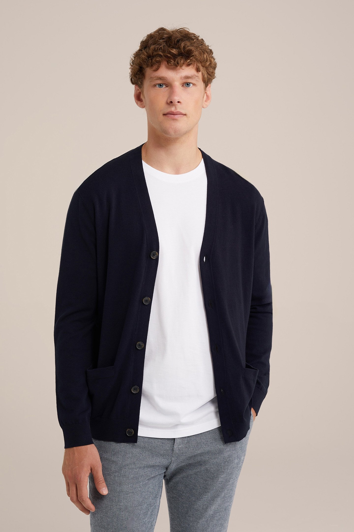 CARDIGAN NAVY BLUE 1