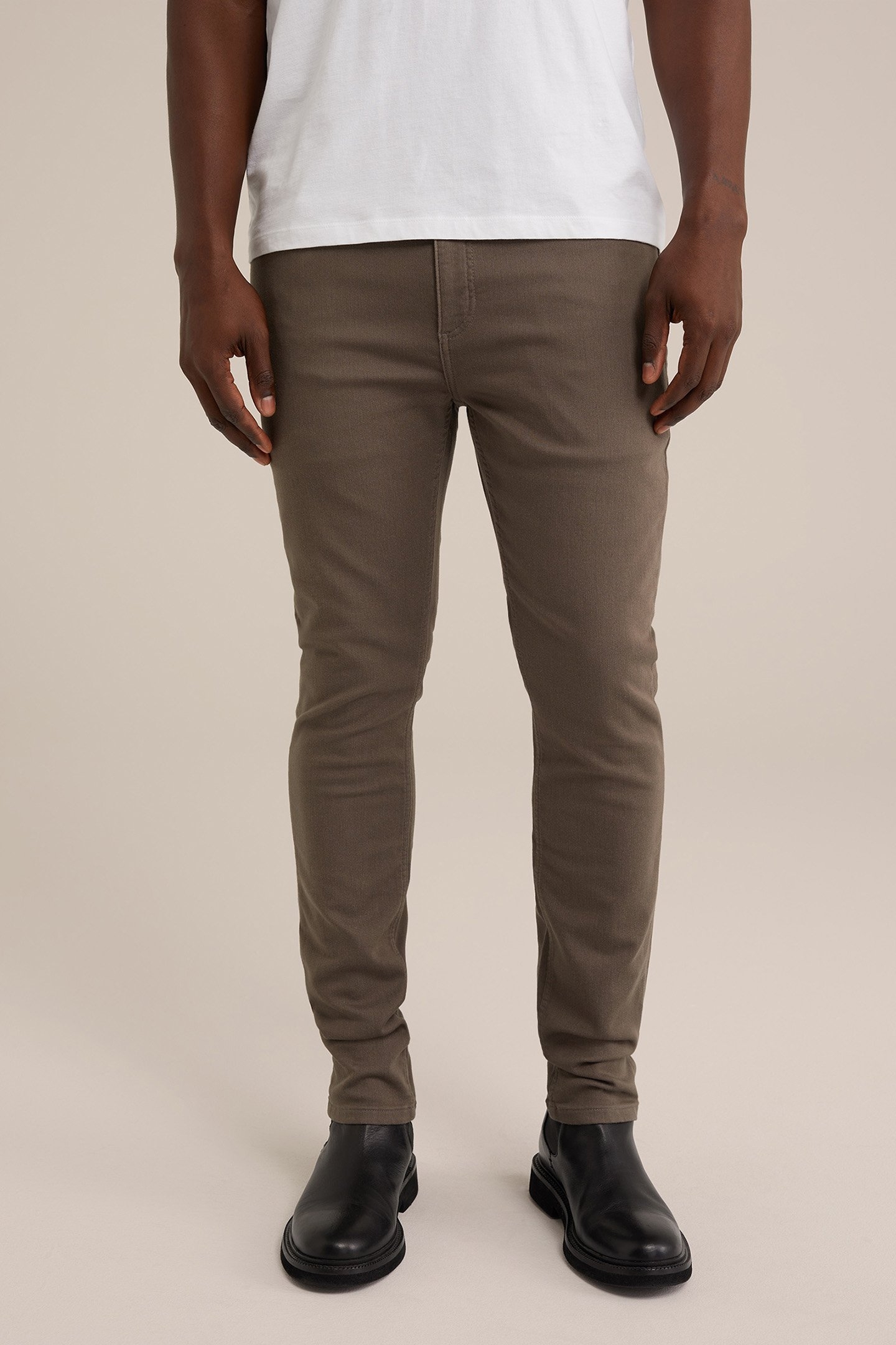 5-POCKET MID WAIST CROCODILE 1