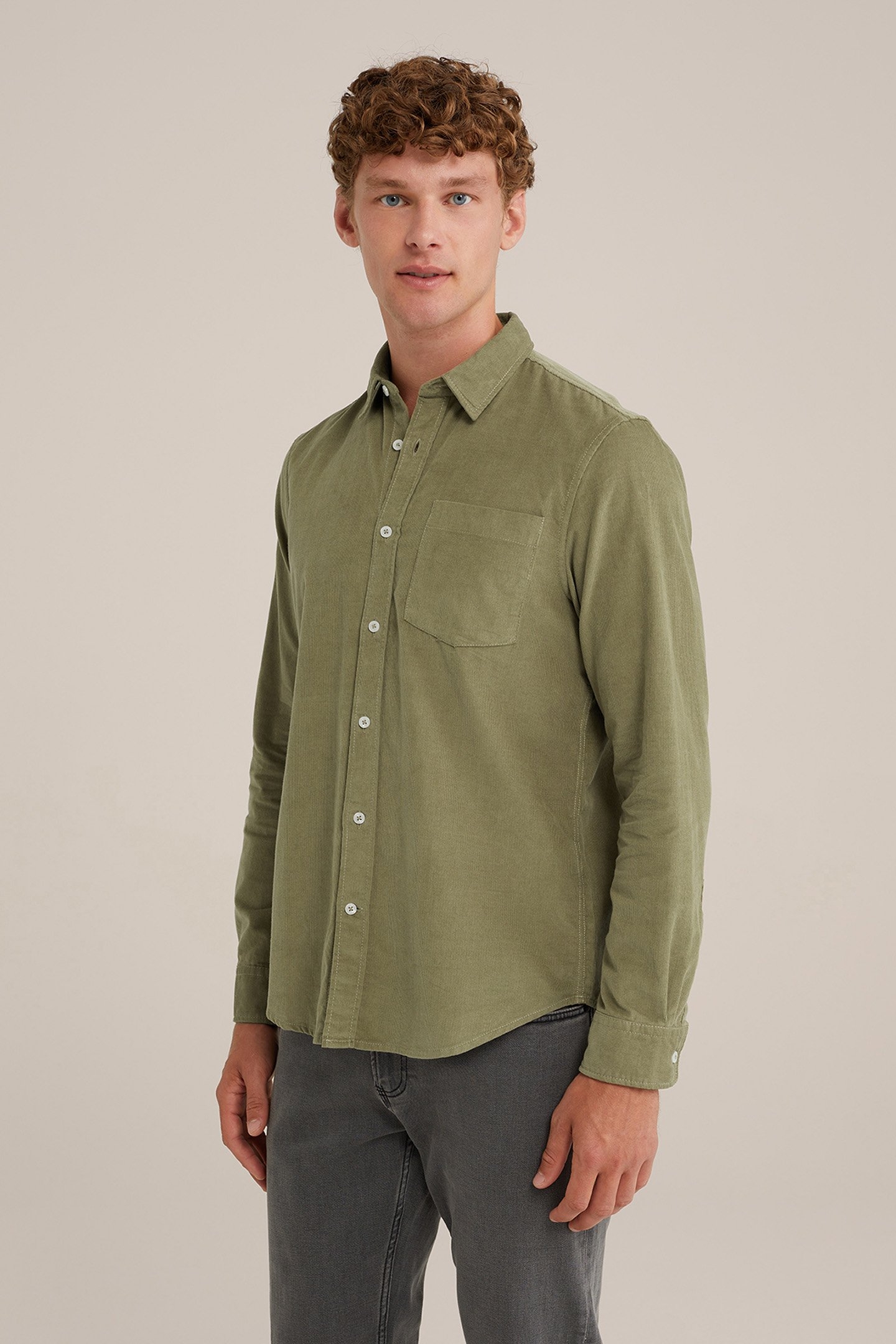 SHIRT OLIVE GREEN 1