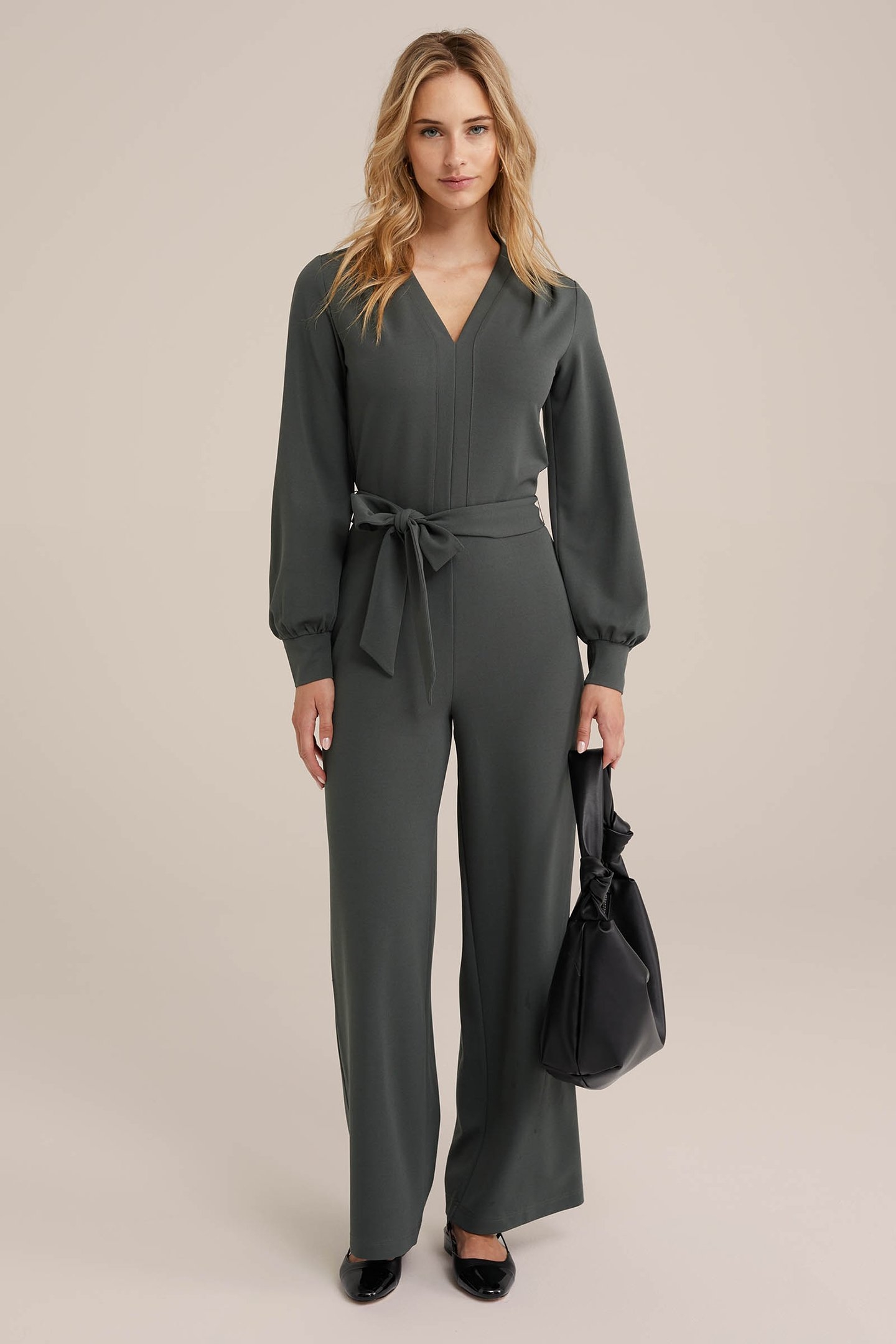 JUMPSUIT GREYISH GREEN 1