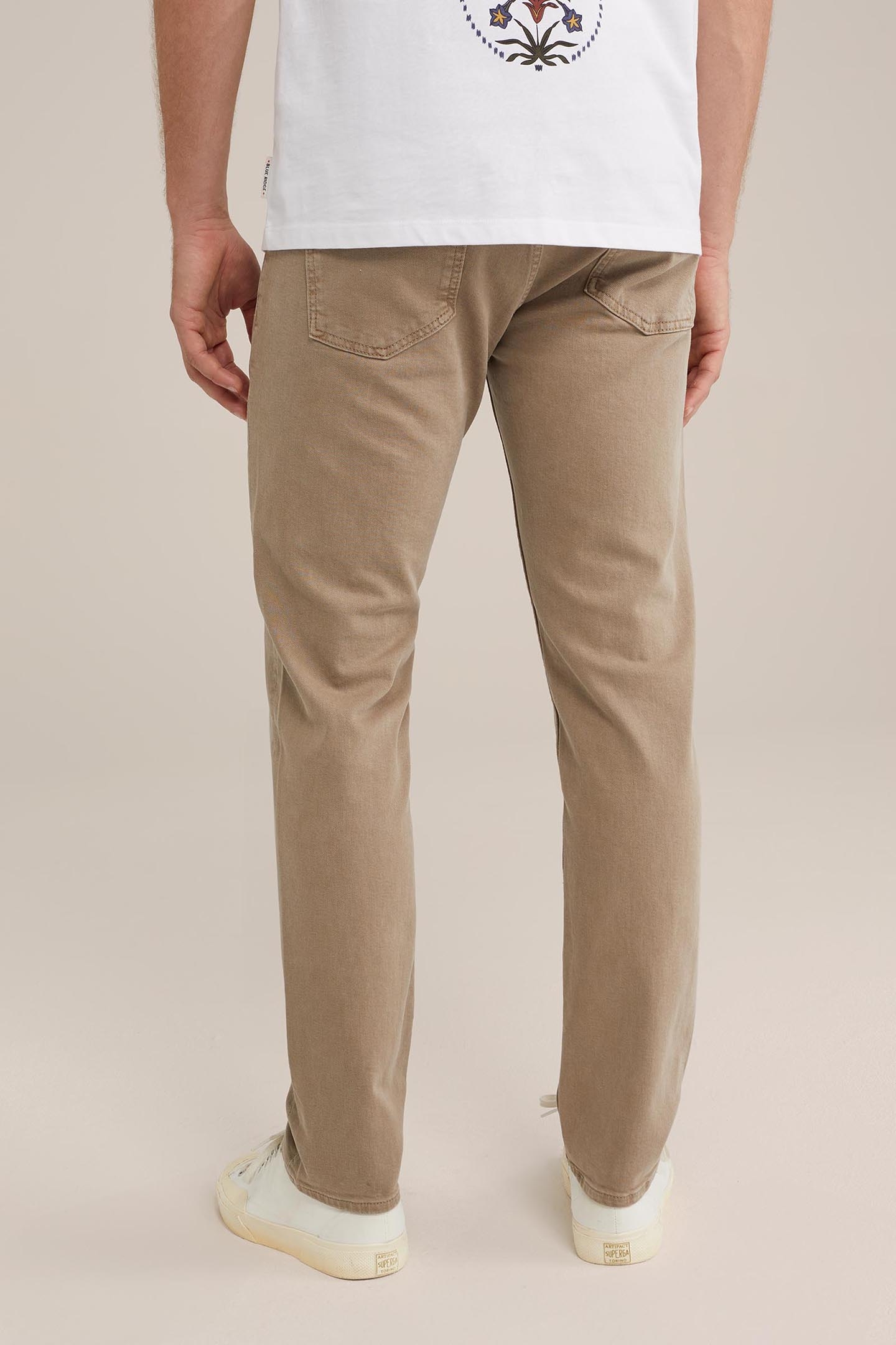 5-POCKET MID WAIST KHAKI 2