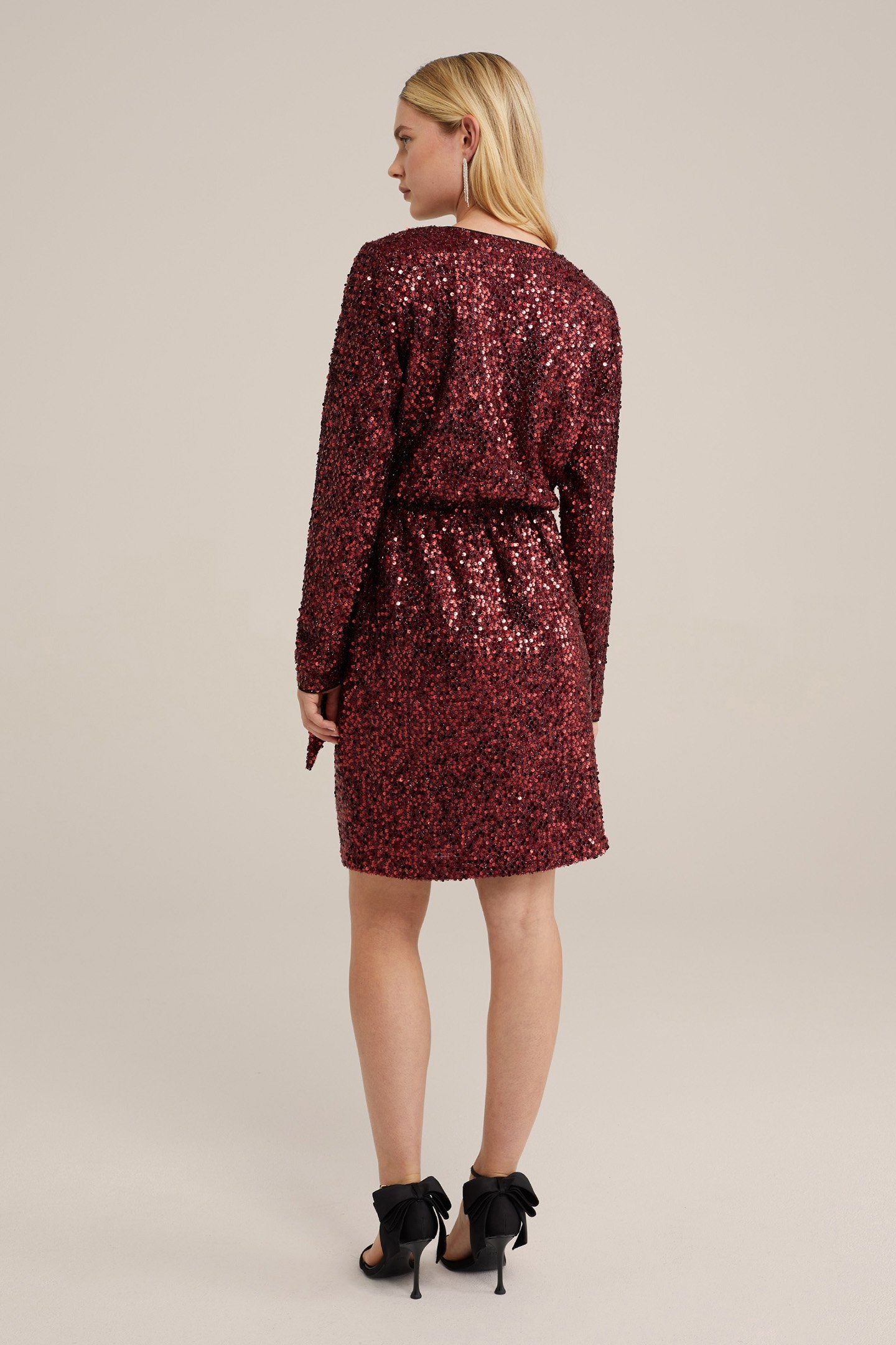 DRESS SHORT VINTAGE RED 3