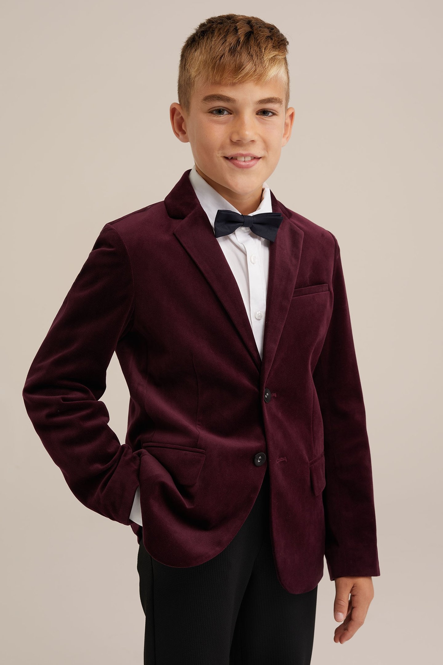BLAZER BURGUNDY RED 1