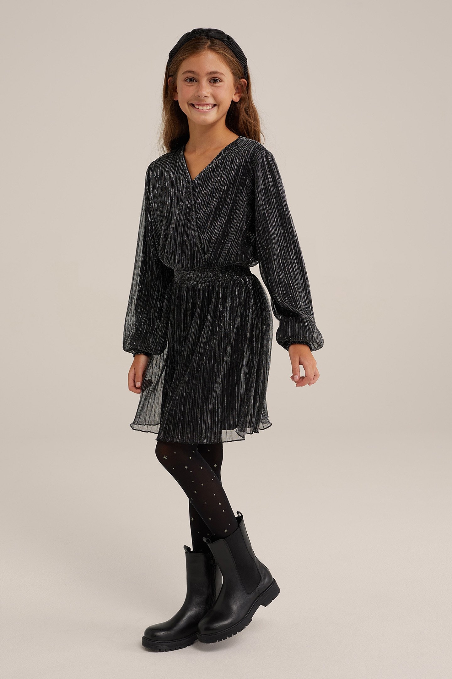 DRESS MID LENGTH SILVER 2