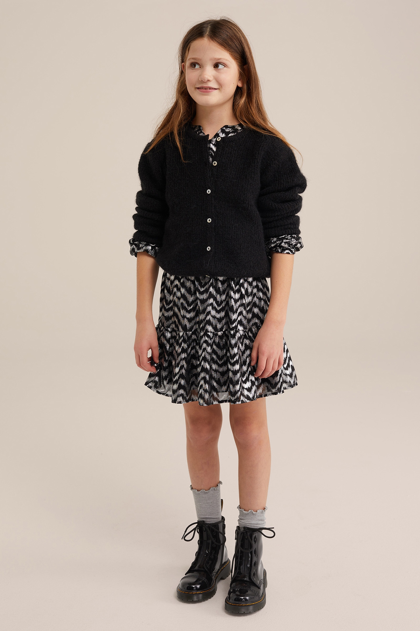 DRESS MID LENGTH SILVER 7