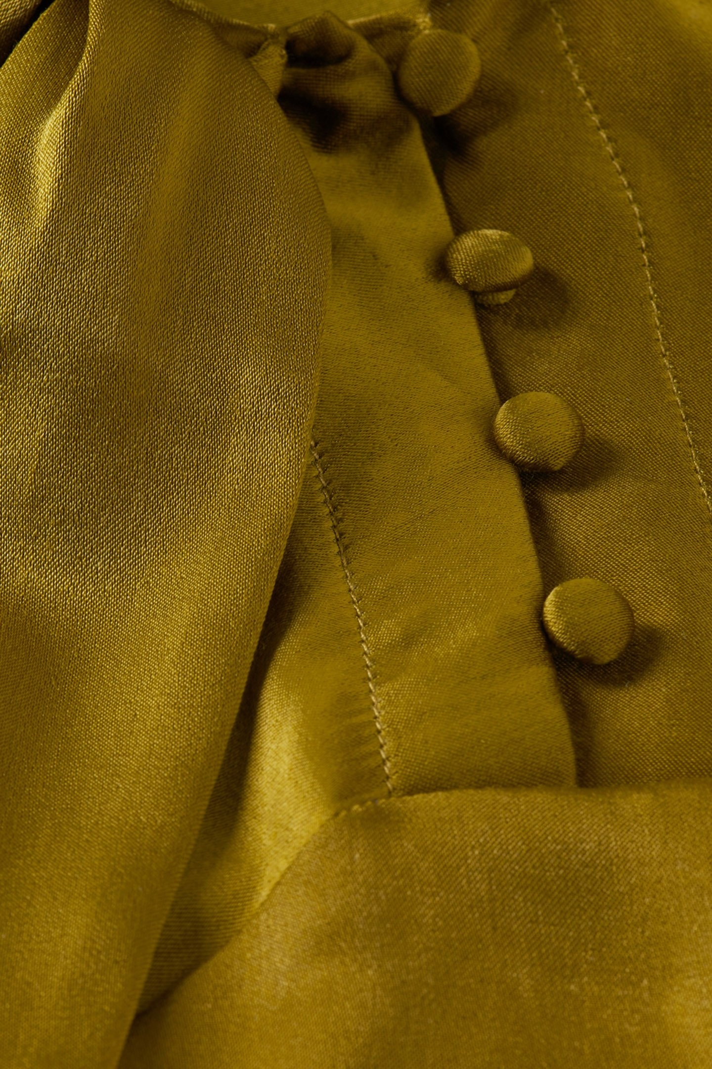 BOW NECK TOP OLIVE 3