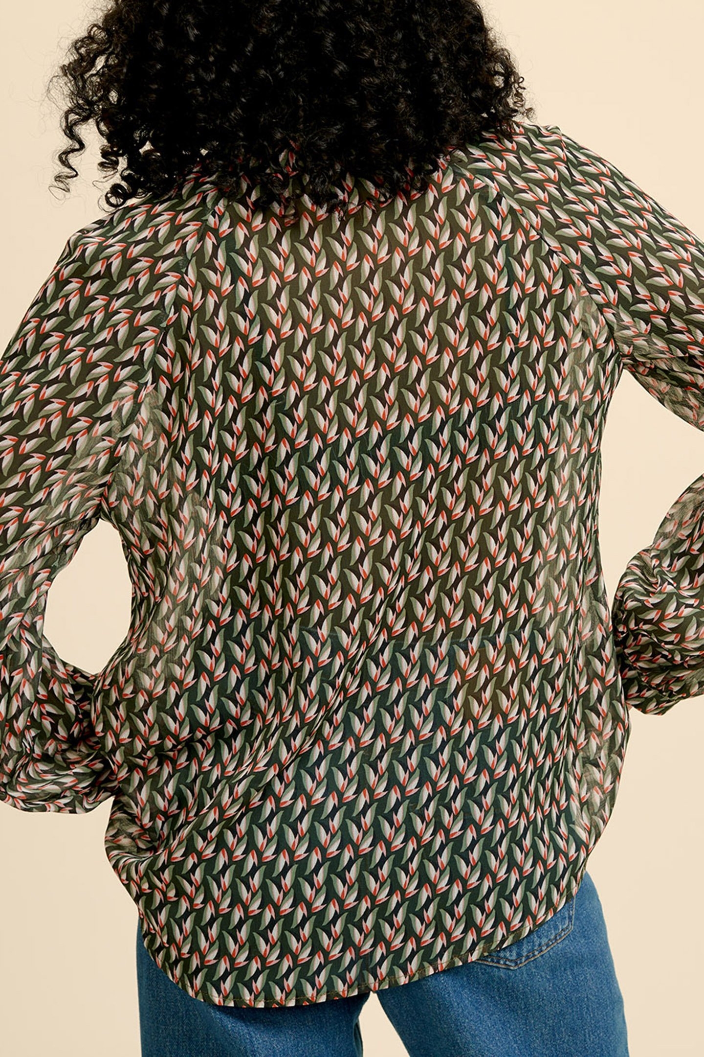 CASTILLE _ THYME BLOUSE WITH VEGETABLE PRINT THYM 5