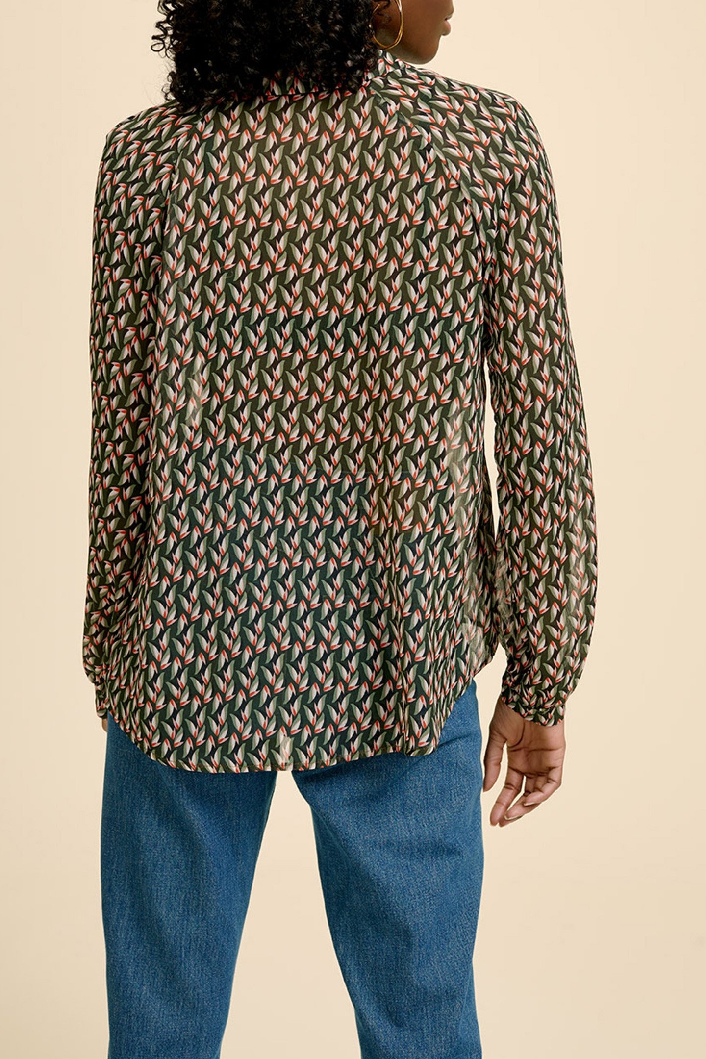 CASTILLE _ THYME BLOUSE WITH VEGETABLE PRINT THYM 2