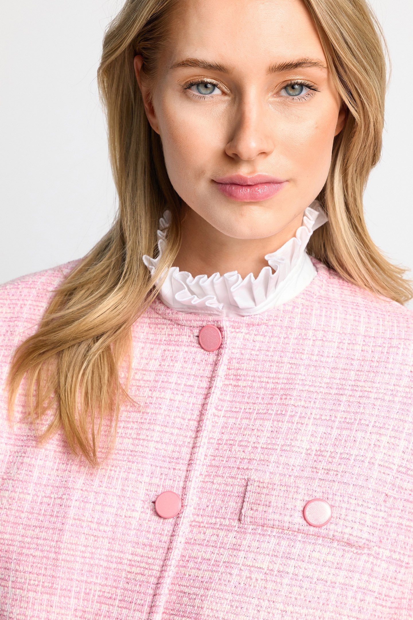 JACQUARD BOMBER JACKET GRS SORBET PINK 5