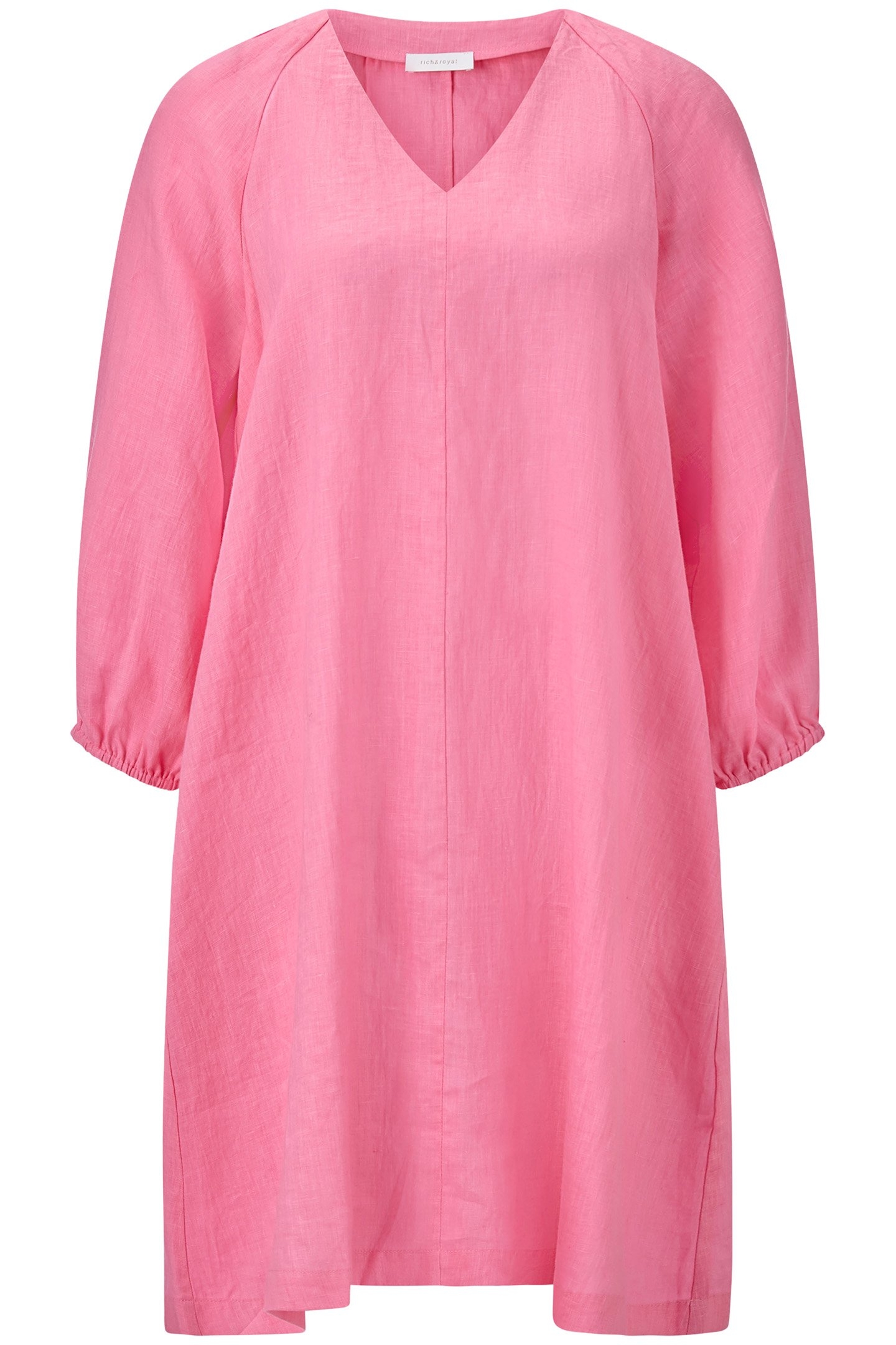 MINI LINEN DRESS SUSTAINABLE SORBET PINK 4