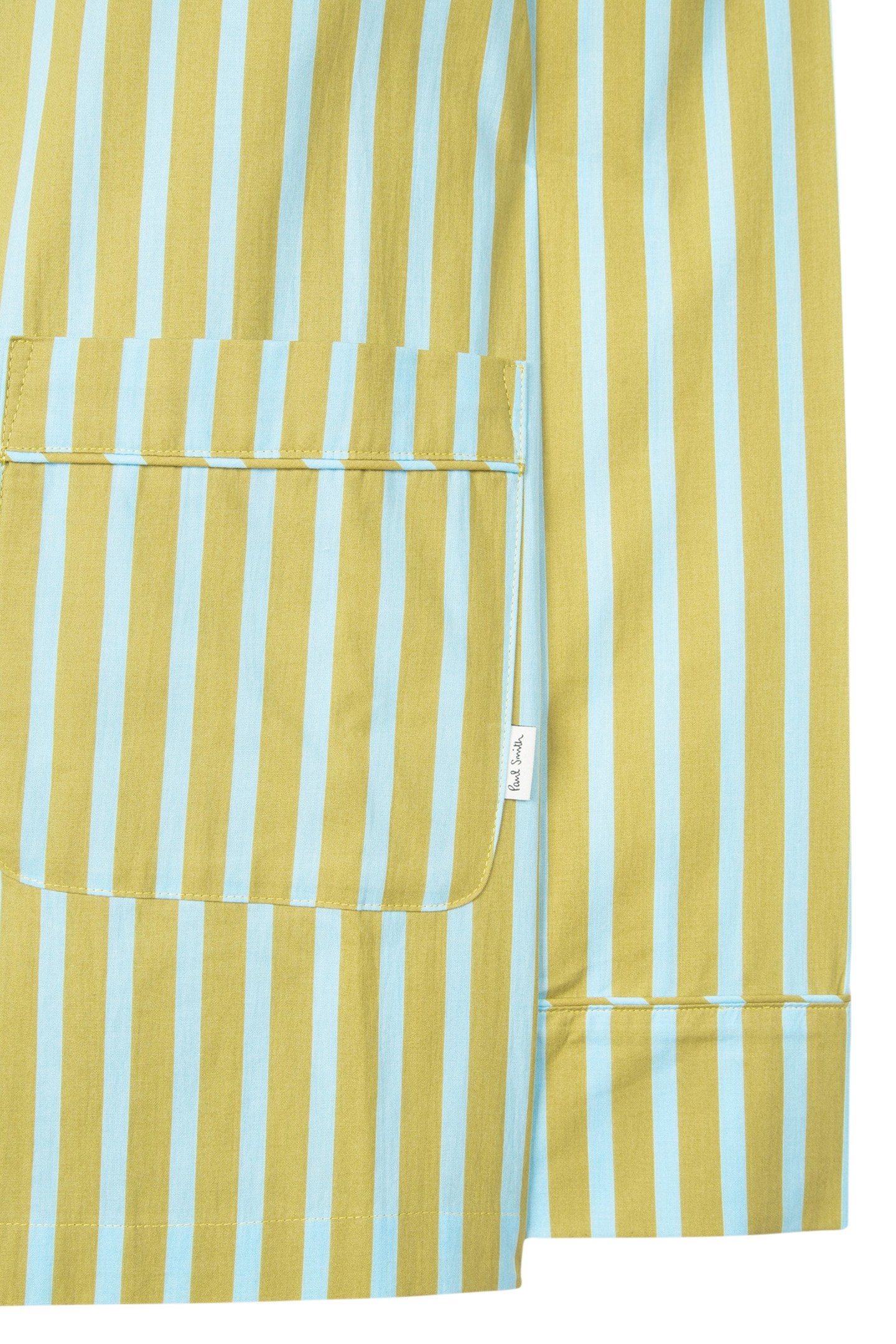 UNISEX PJ TOP L/SLV LEMON YELLOW 7