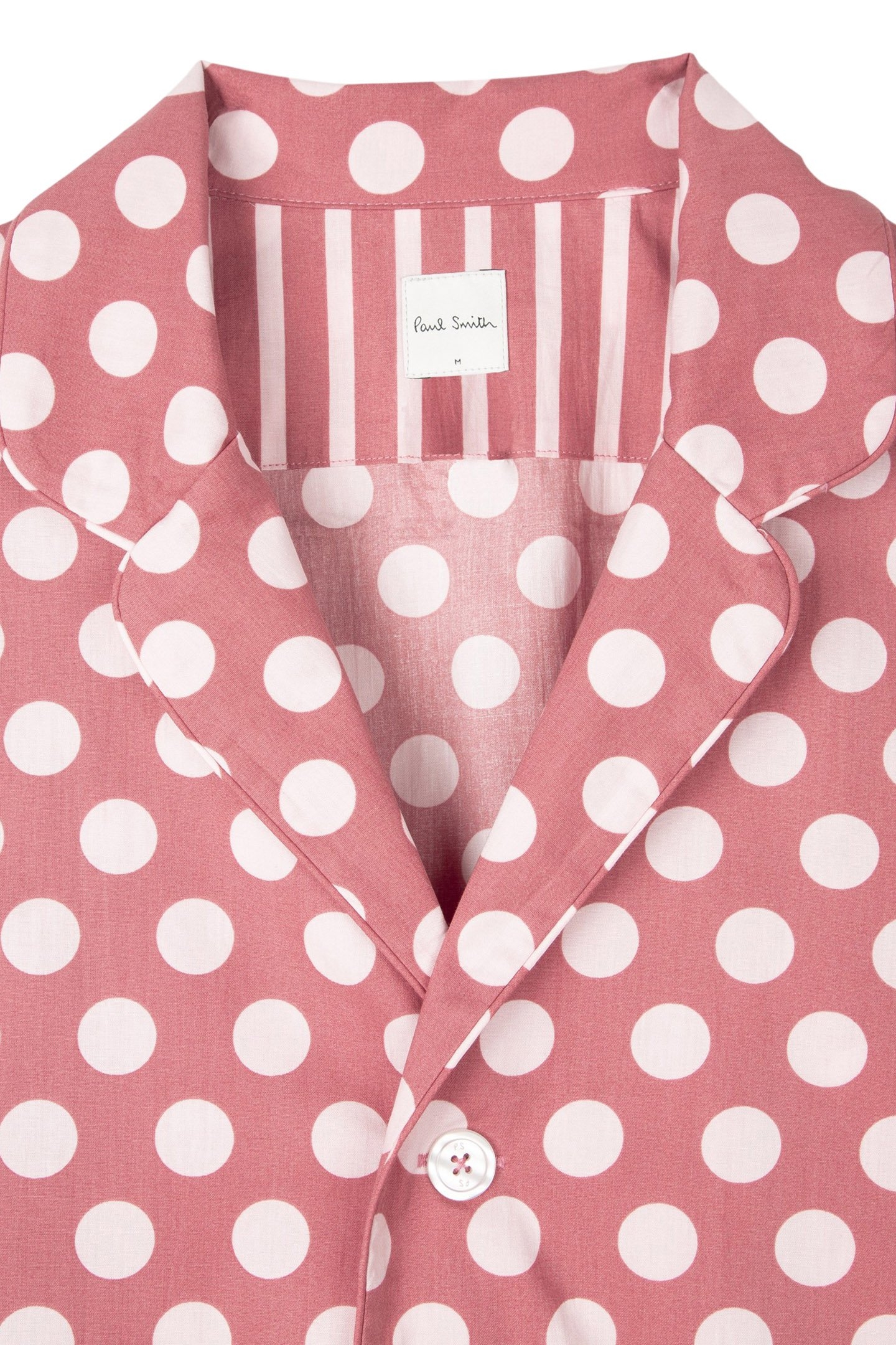 UNISEX PJ TOP L/SLV RED 5