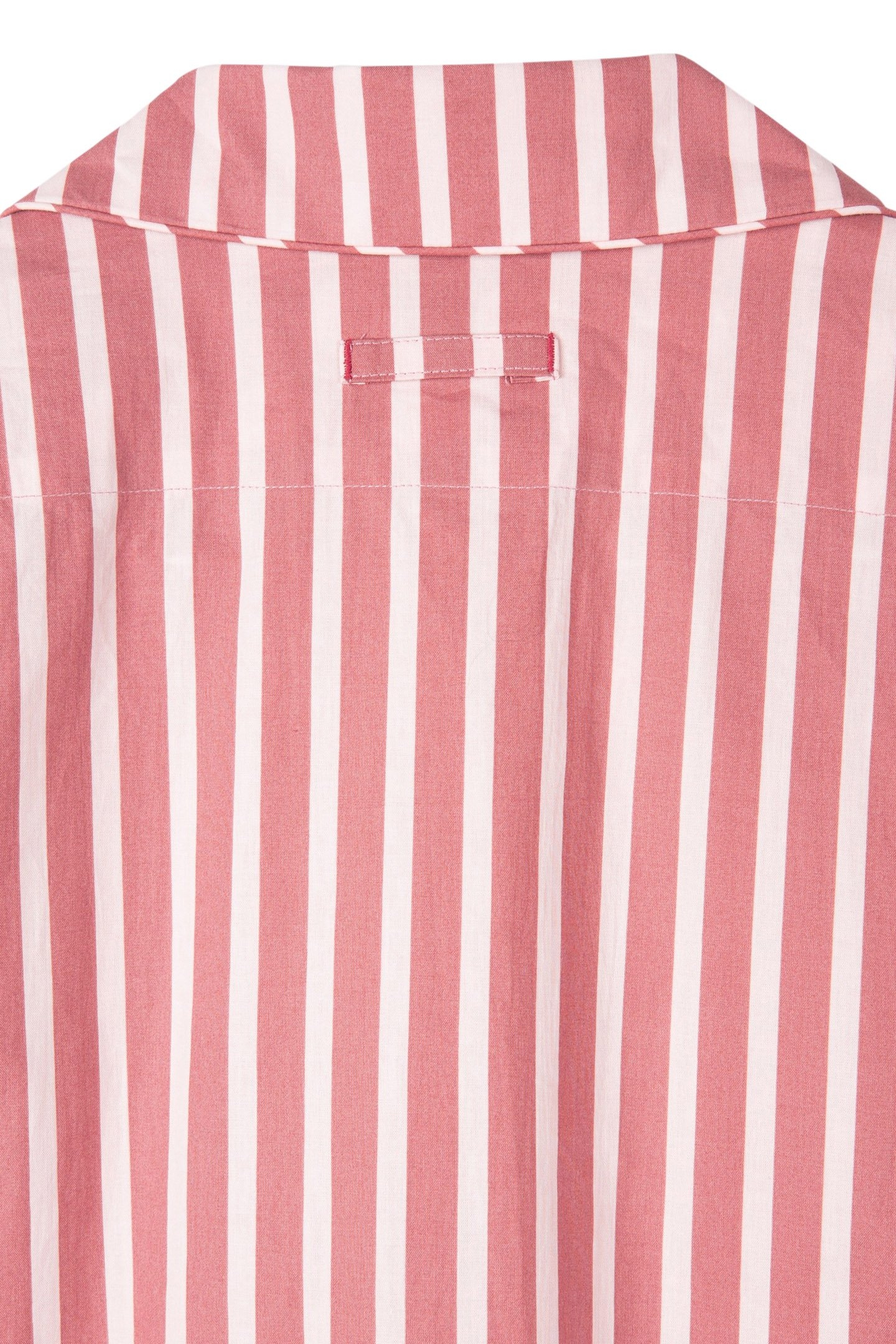 UNISEX PJ TOP L/SLV BRICK RED 6