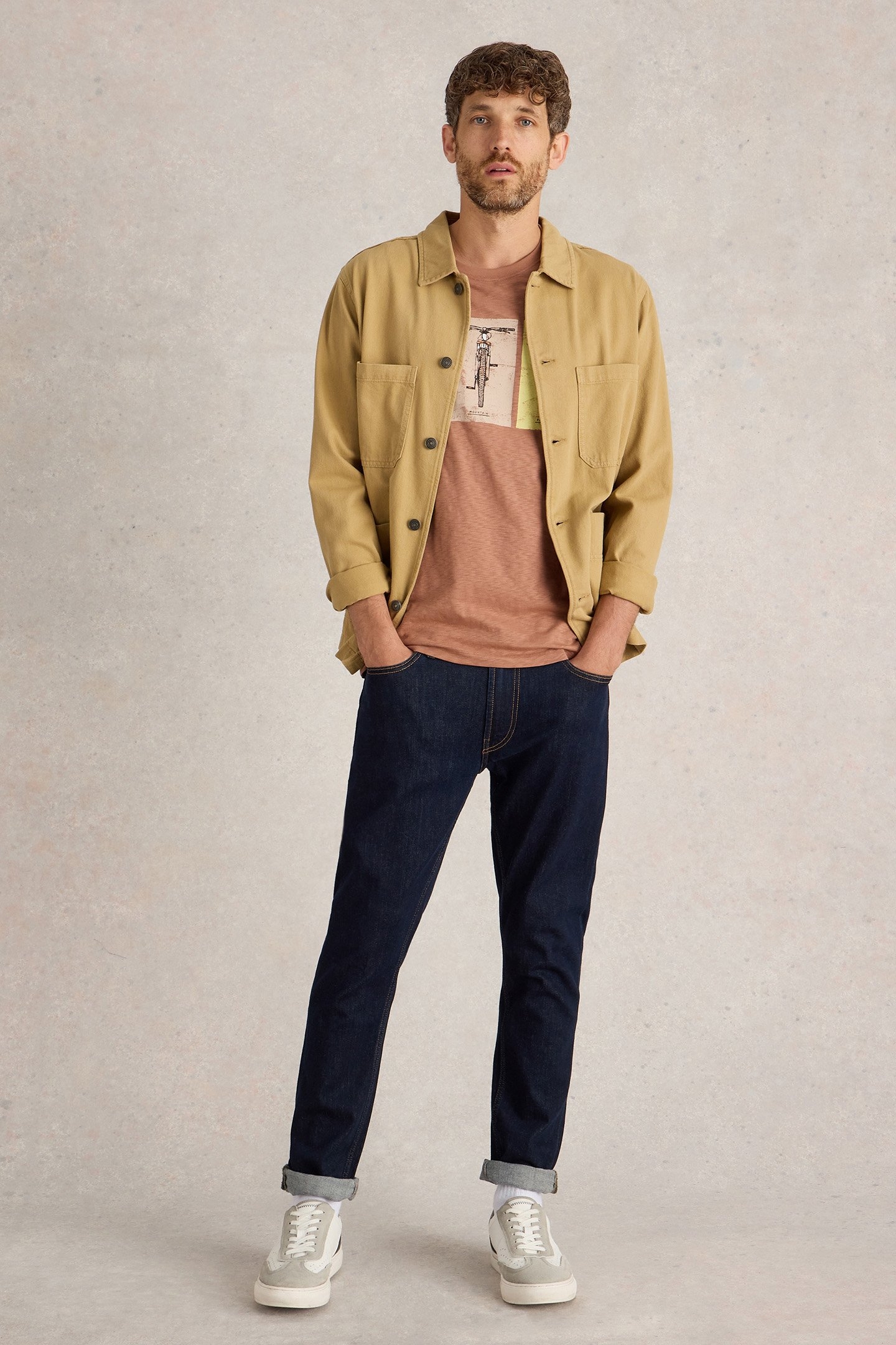 BIKE GRAPHIC TEE PINK PRINT 4