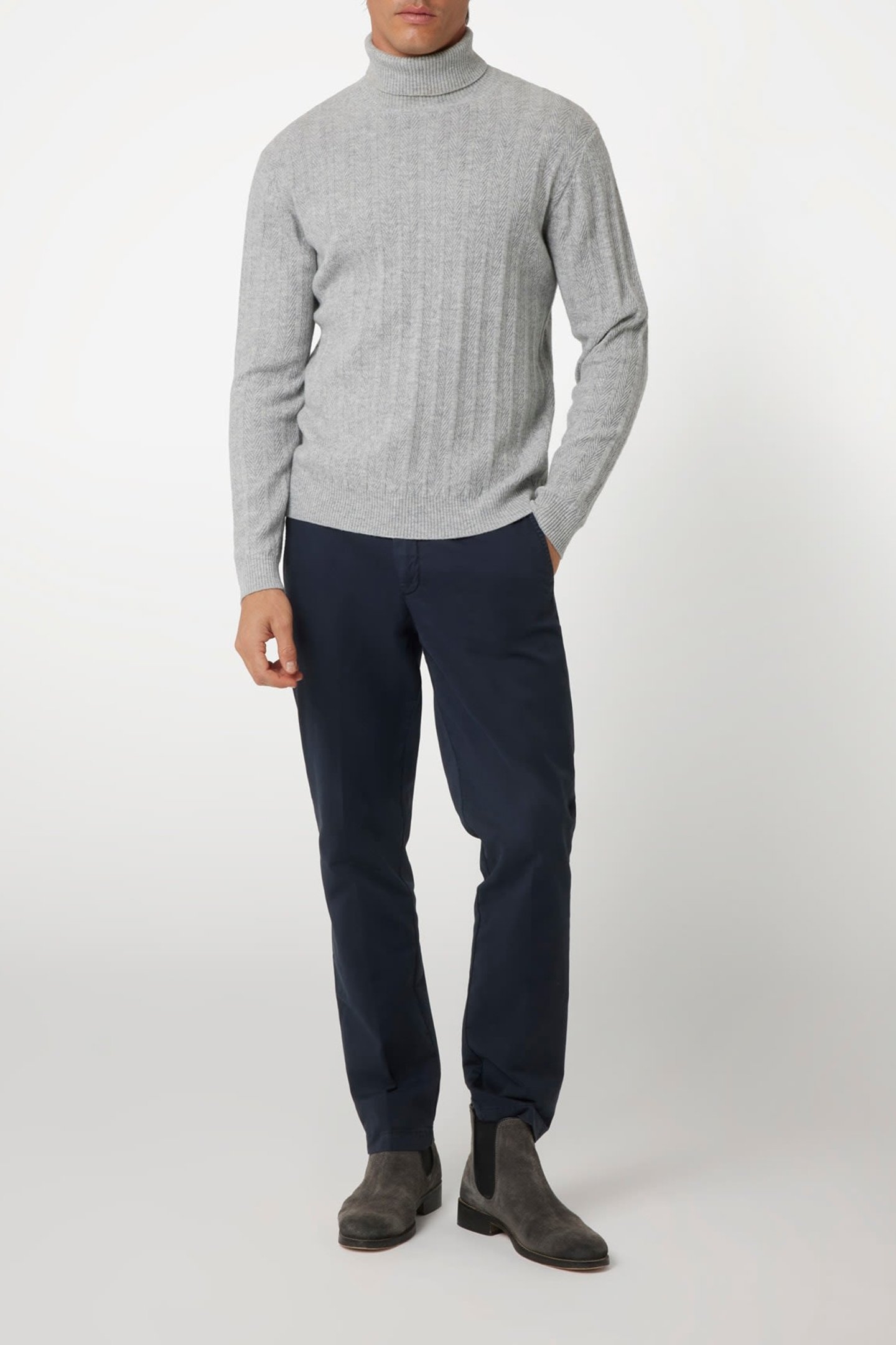 LS TN HERRINGBONE ST LIGHT STONE HEATHER 3