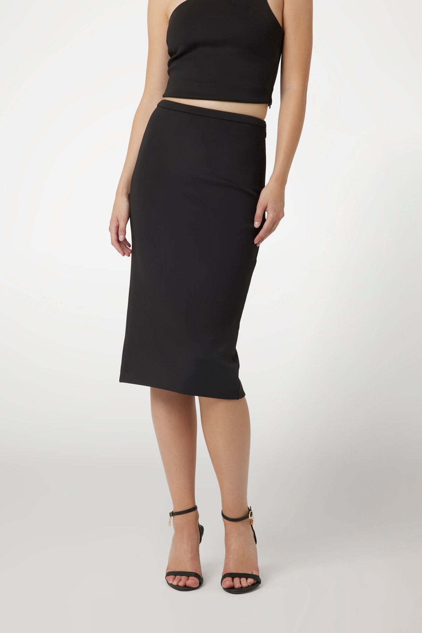 PANDORA SKIRT SOLID JET BLACK A996 1