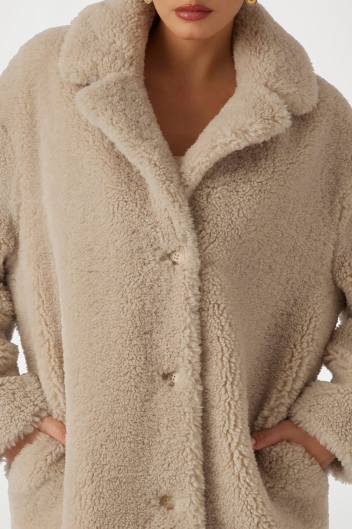 ALINA COAT CEMENTO 6