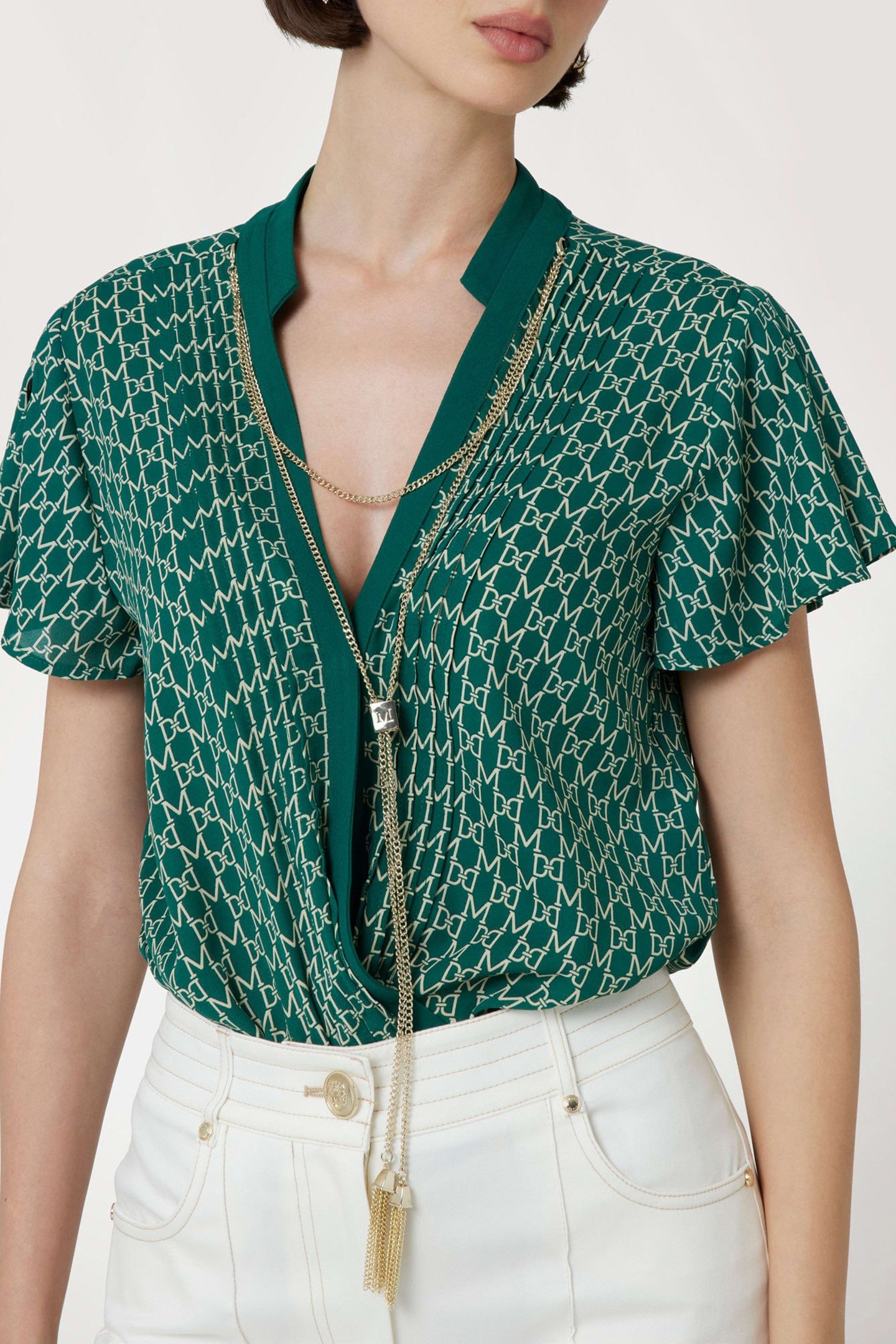 EDITH TOP NEW MONOGRAM GREEN 5
