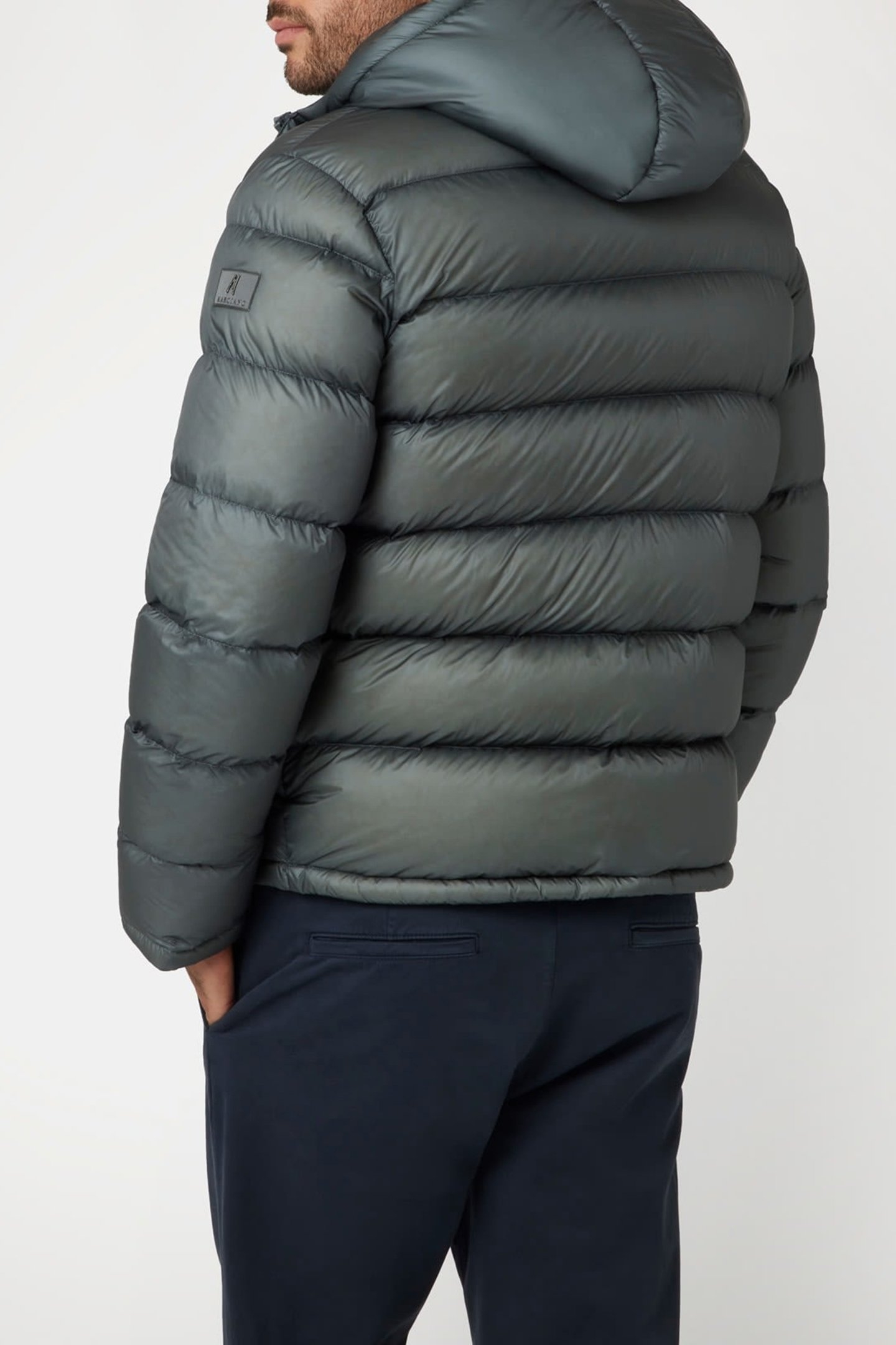 REAL DOWN SHORT JACK SKYSCRAPER GRAY 2