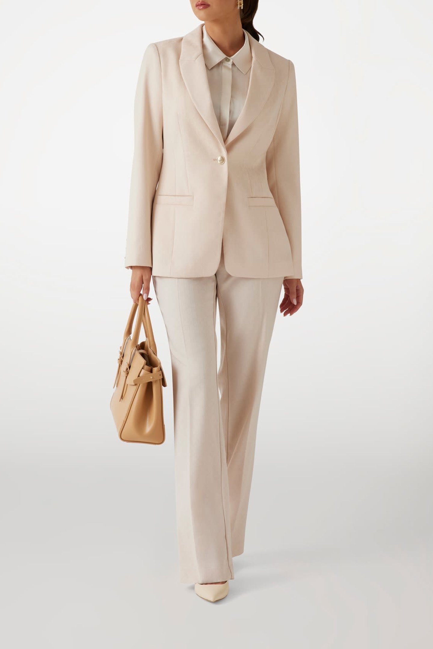 BLANCA BLAZER MUTED STONE MONOGRAM 3