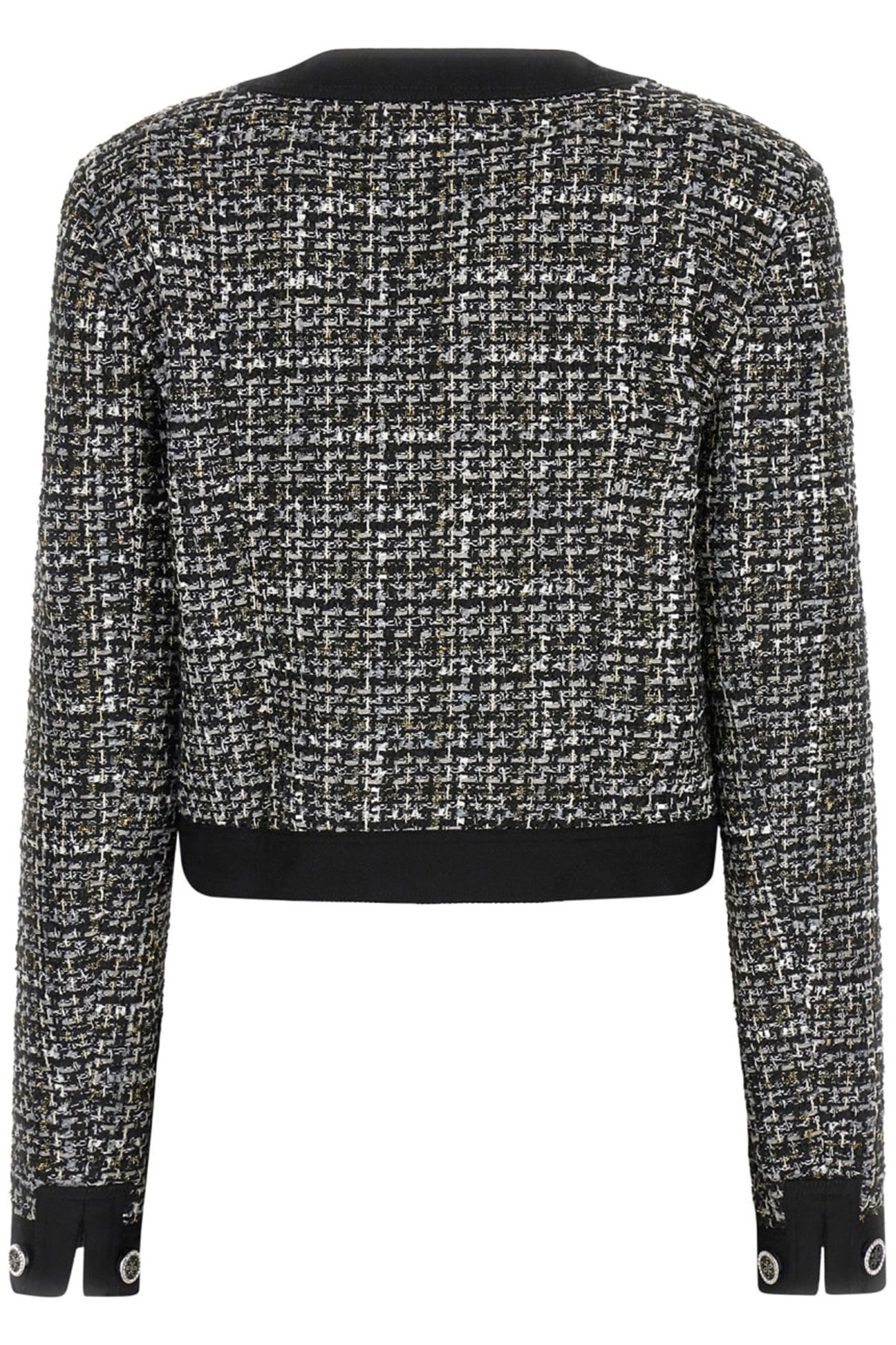 YVONNE MIX DENIM TWE BLACK AND WHITE BOUC 4