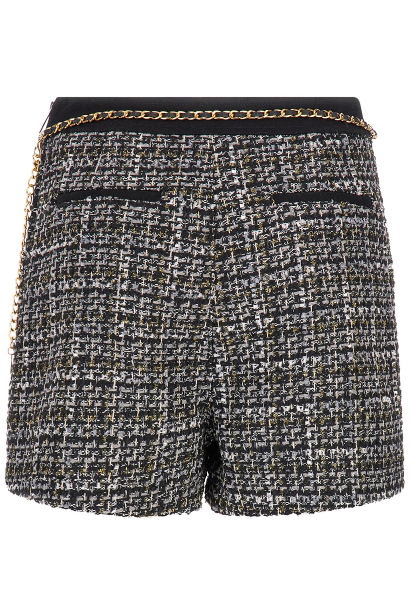 YVONNE MIX DENIM TWE BLACK AND WHITE BOUC 5