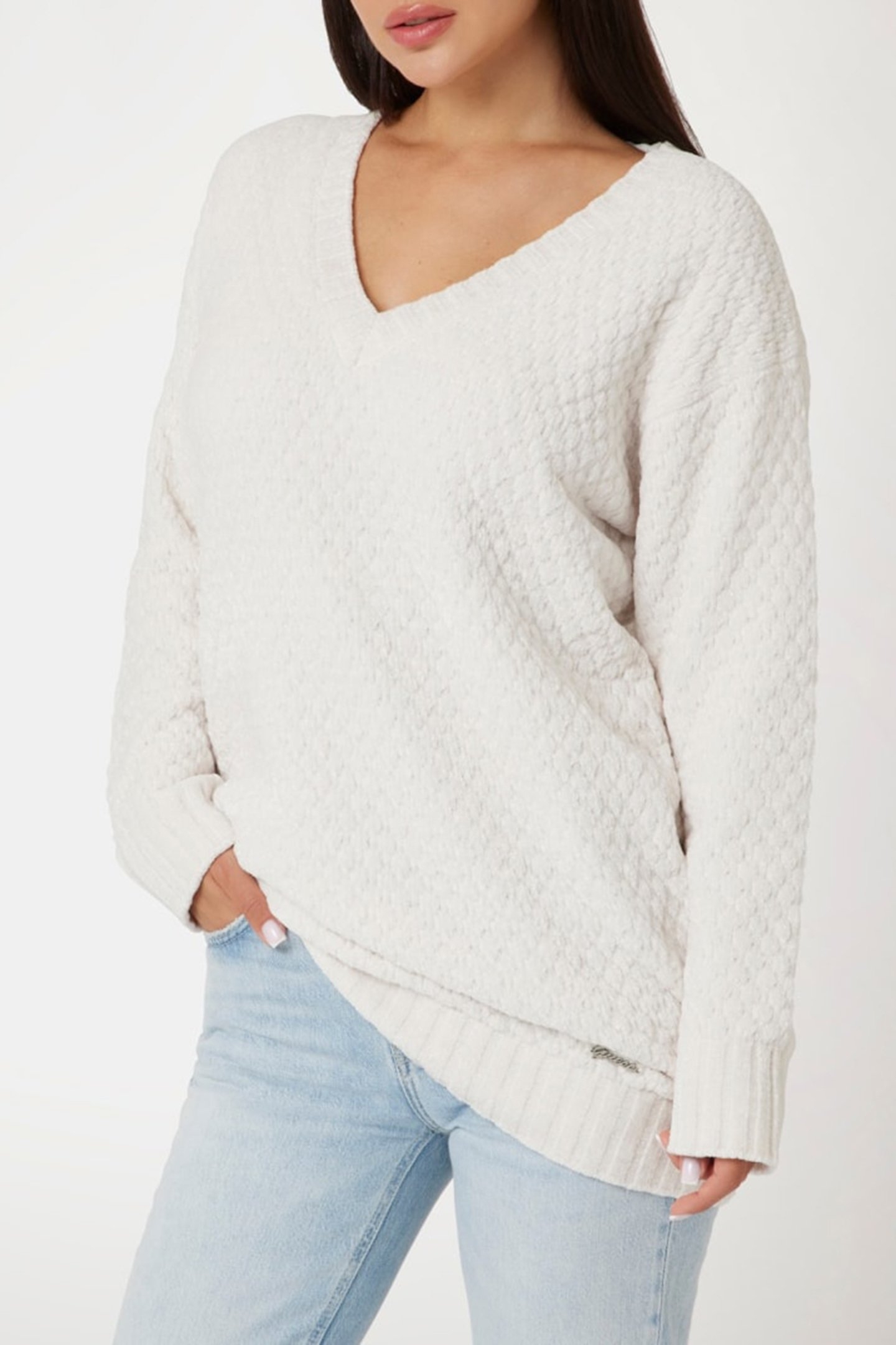 TALIA LS VN MAXI PUL MUTED STONE 1