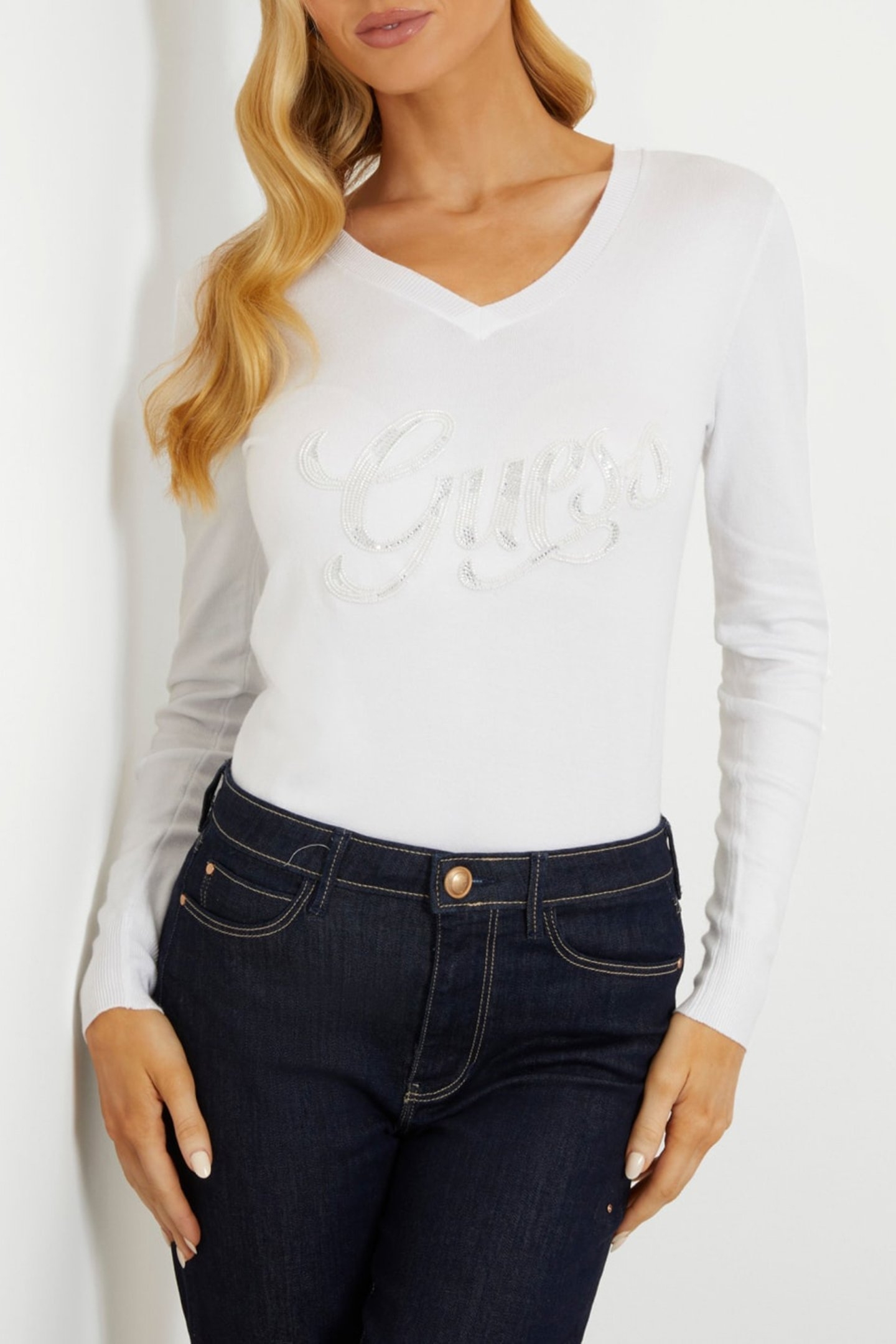 MYLA LOGO VN LS SWTR PURE WHITE 1