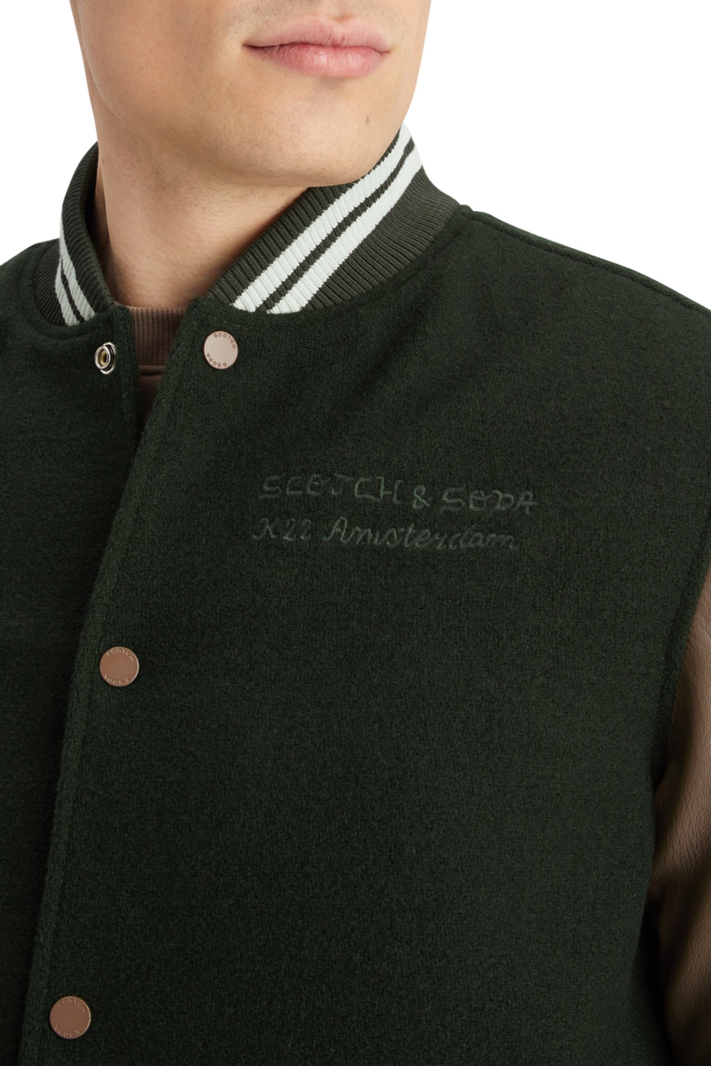 VARSITY JACKET HERITAGE GREEN 7