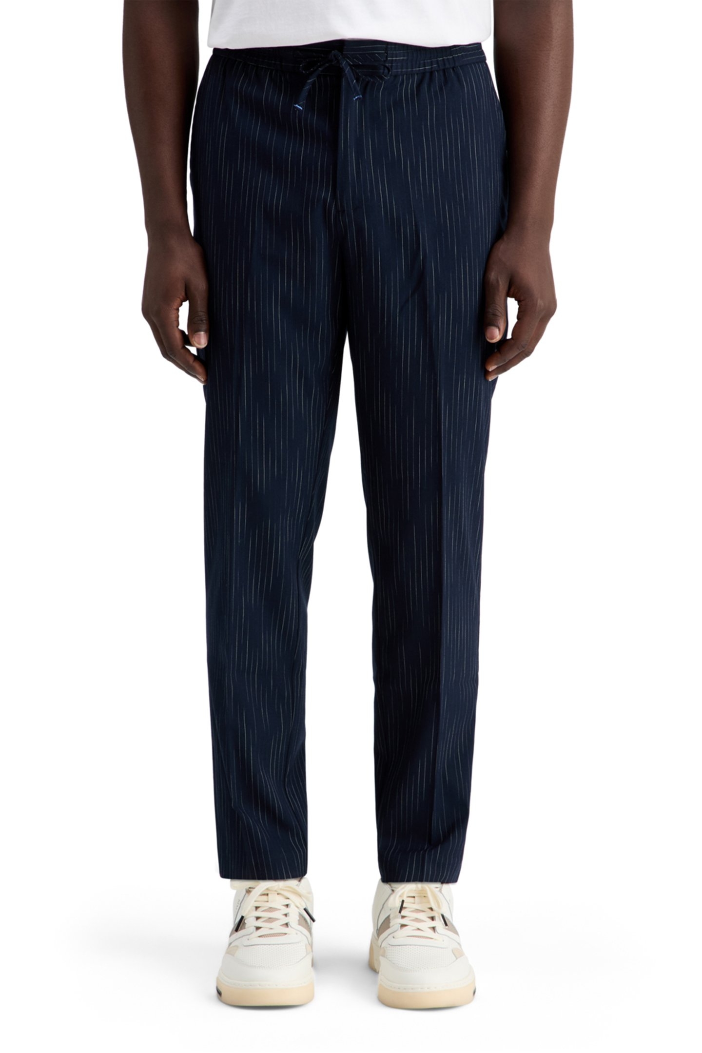 FINCH -SPACE-DYE PINSTRIPE JOGGER NIGHT BLUE PINSTRIPE 1