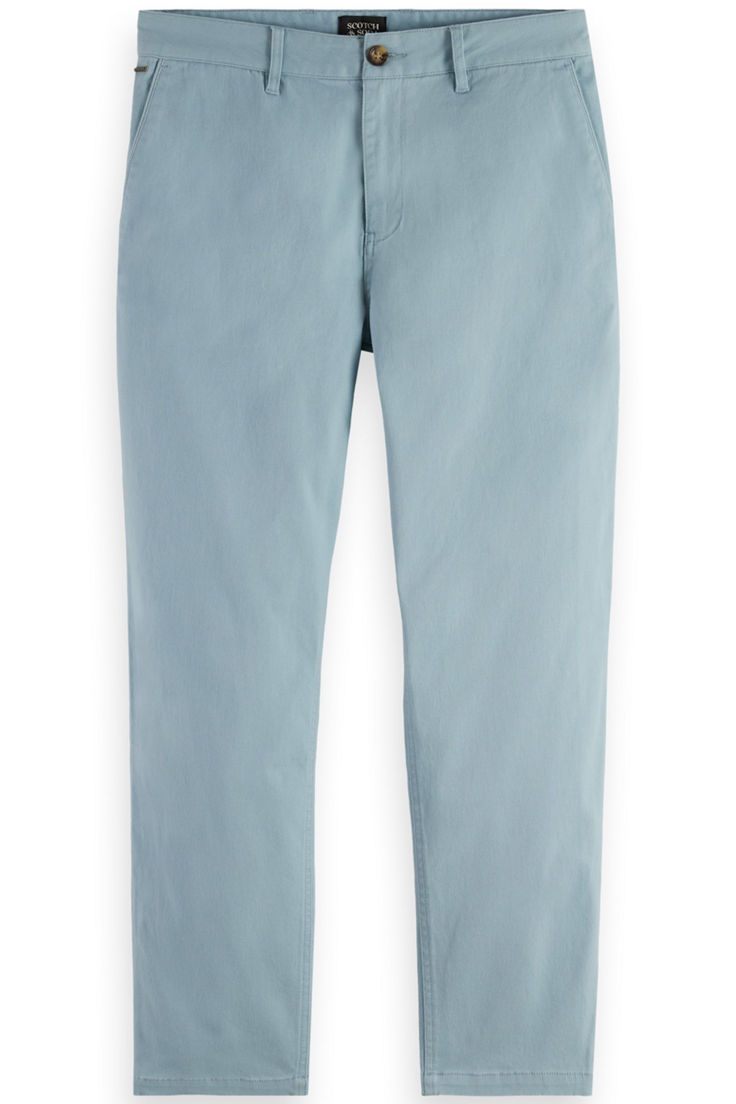 DRIFT - REGULAR-TAPERED TWILL CHINO BAY BLUE 1