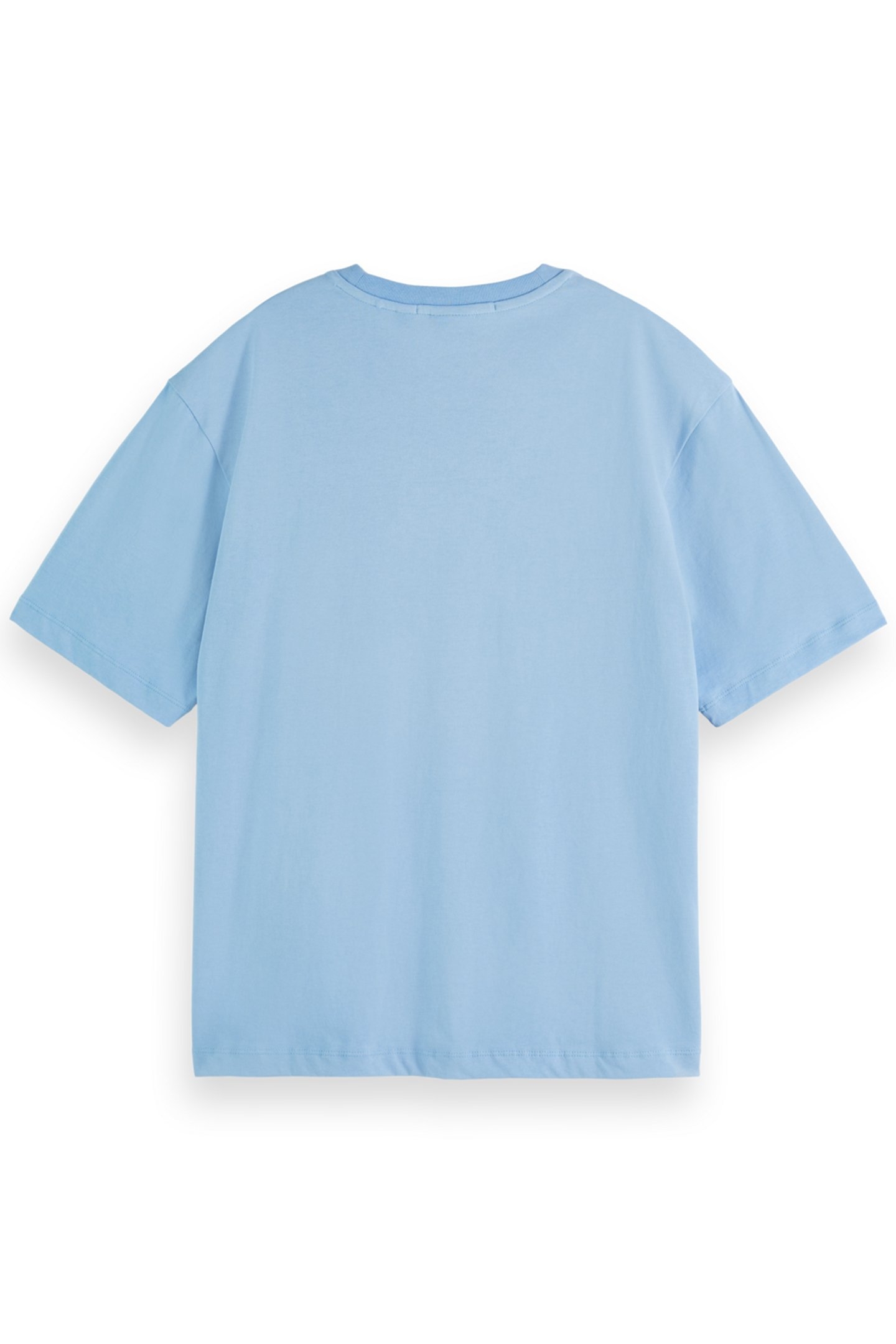 SPRAYED ARTWORK BOYFRIEND FIT T-SHIRT MYSTIC BLUE 5