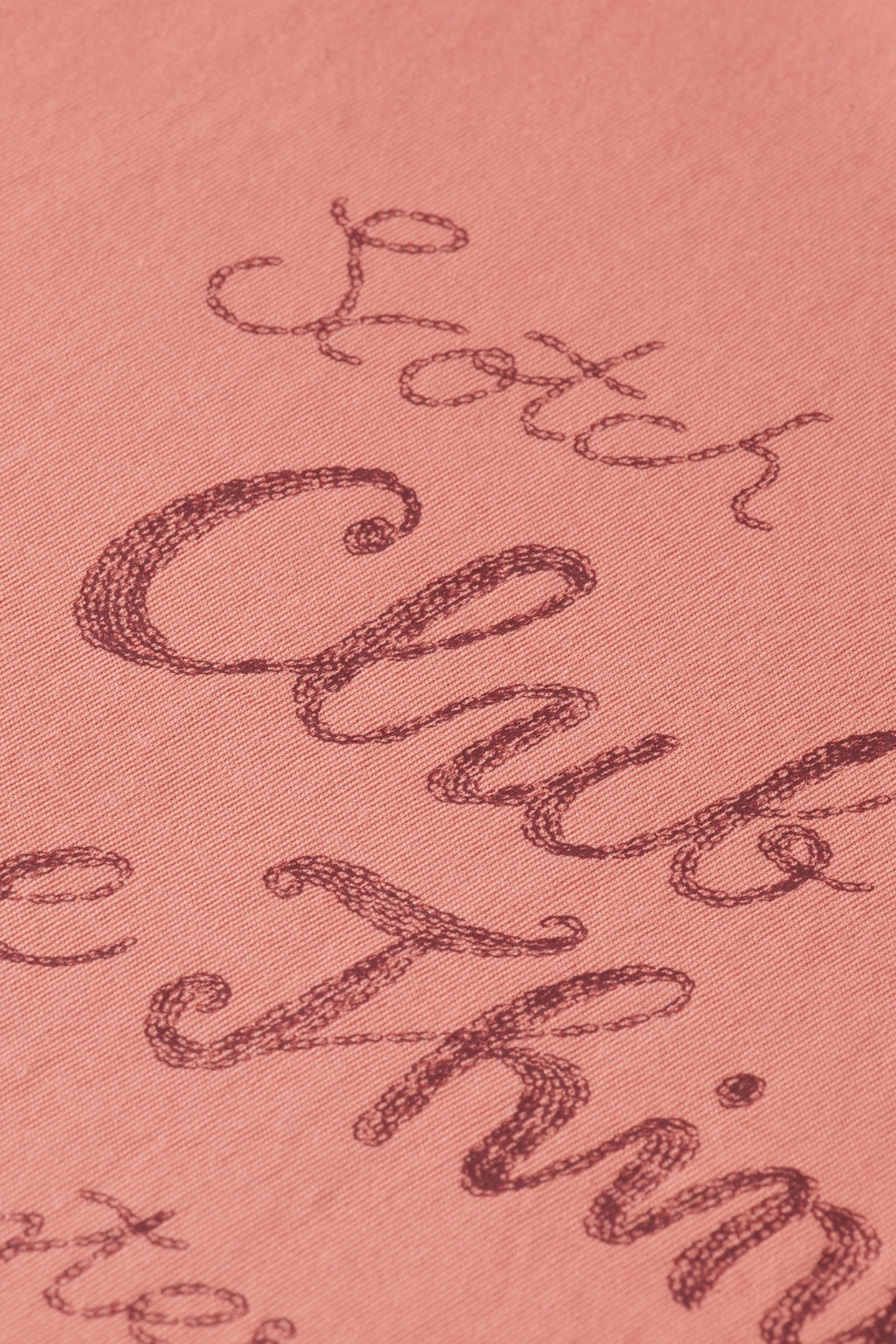 REGULAR FIT T-SHIRT WITH FRONT ARTWORK CLAY PINK 7