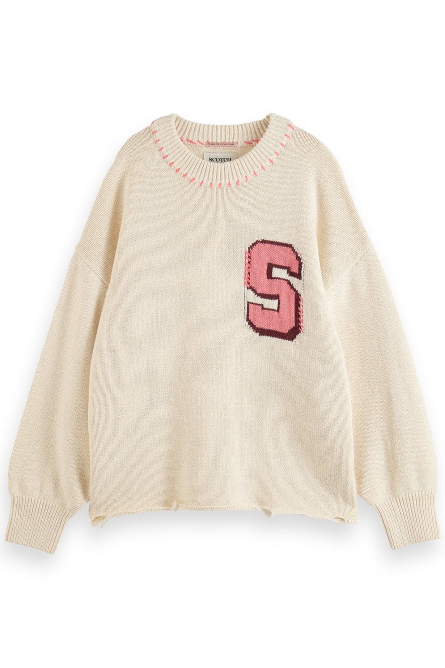 VARSITY OVERSIZED PULLOVER SOFT ICE 4
