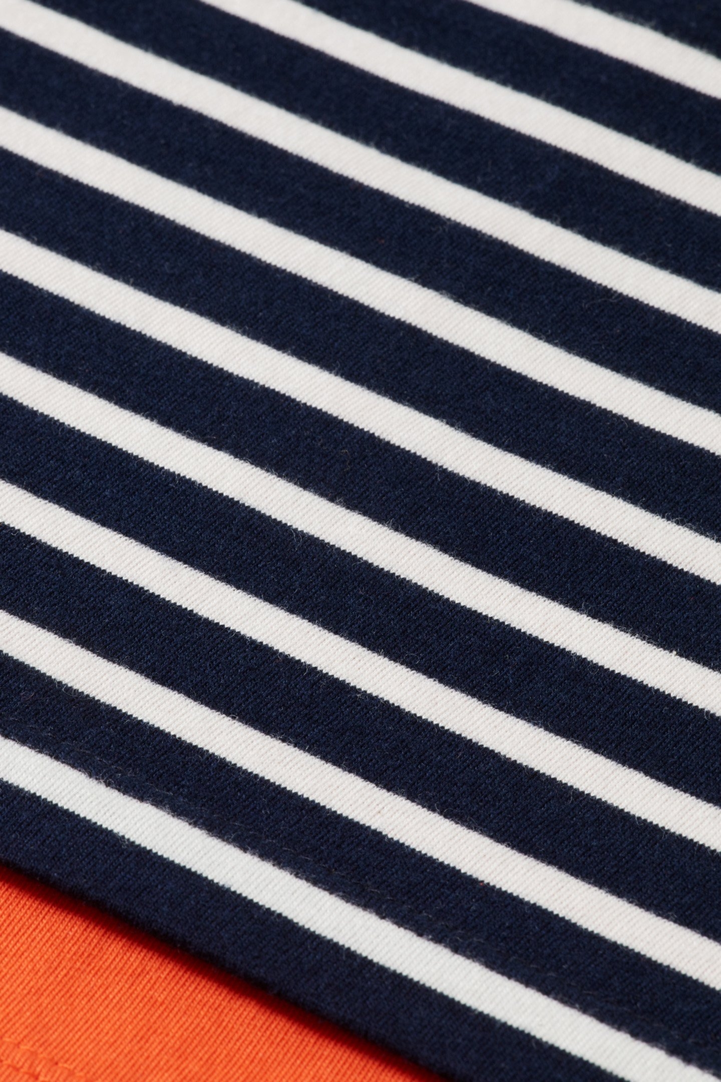 BOY DOUBLE LAYERED LONG-SLEEVED T-SHIRT NIGHT ECRU STRIPE/ST 3