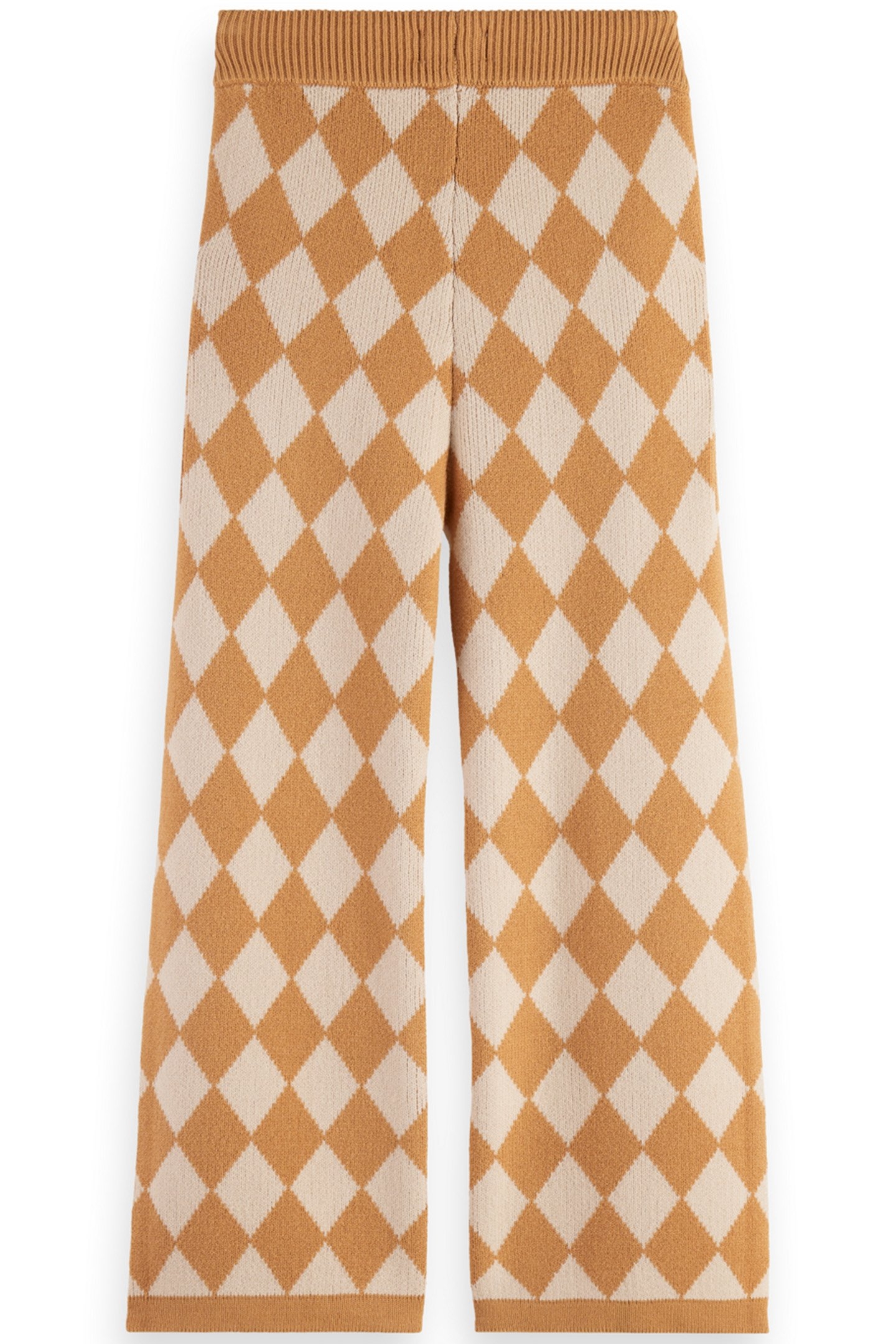 GIRL TONAL CHECKERBOARD KNITTED STRAIGHT LEG PANT CHECKERBOA 2