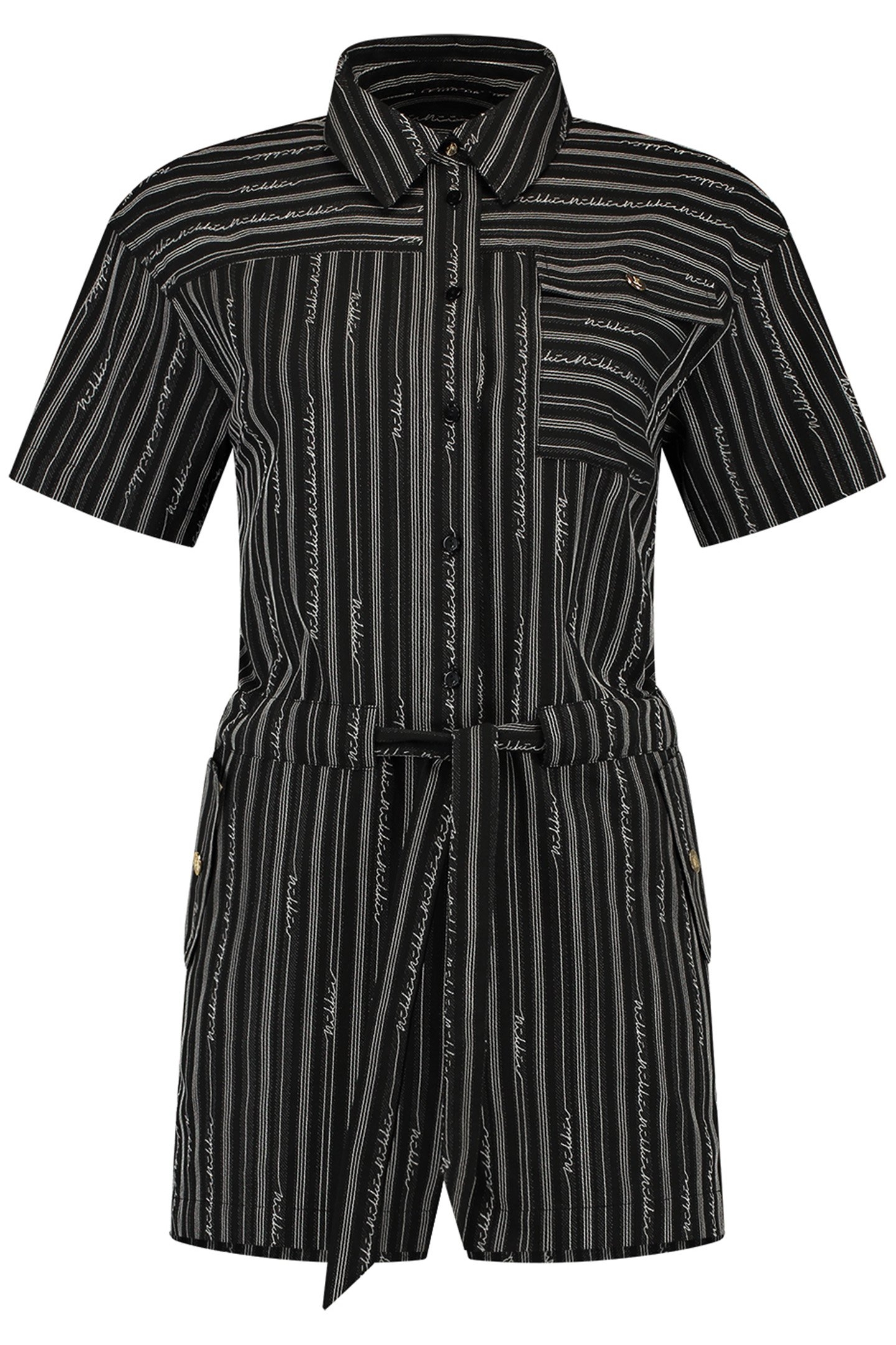DALLAS PLAYSUIT BLACK 1