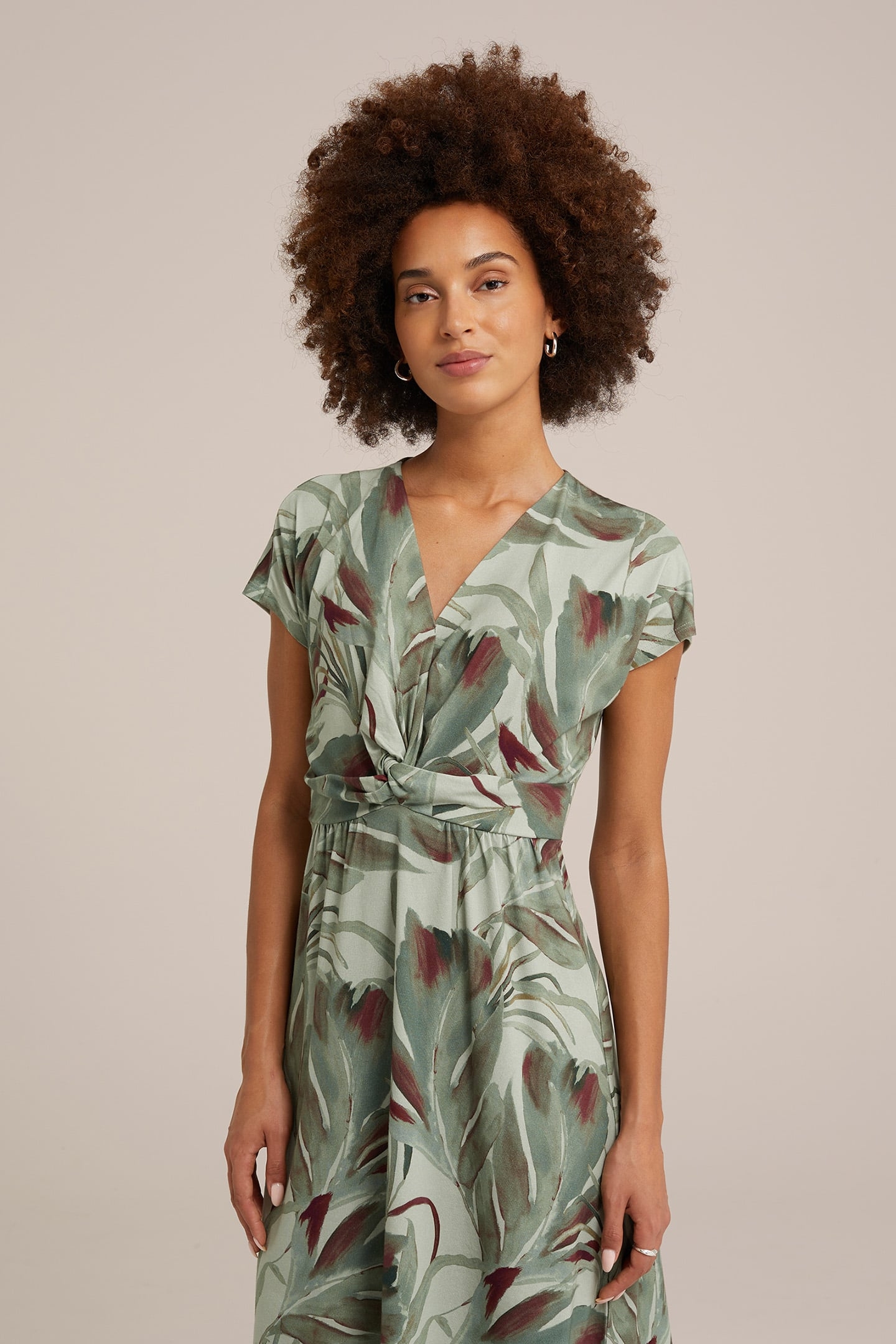 DRESS MID LENGTH GREEN 4