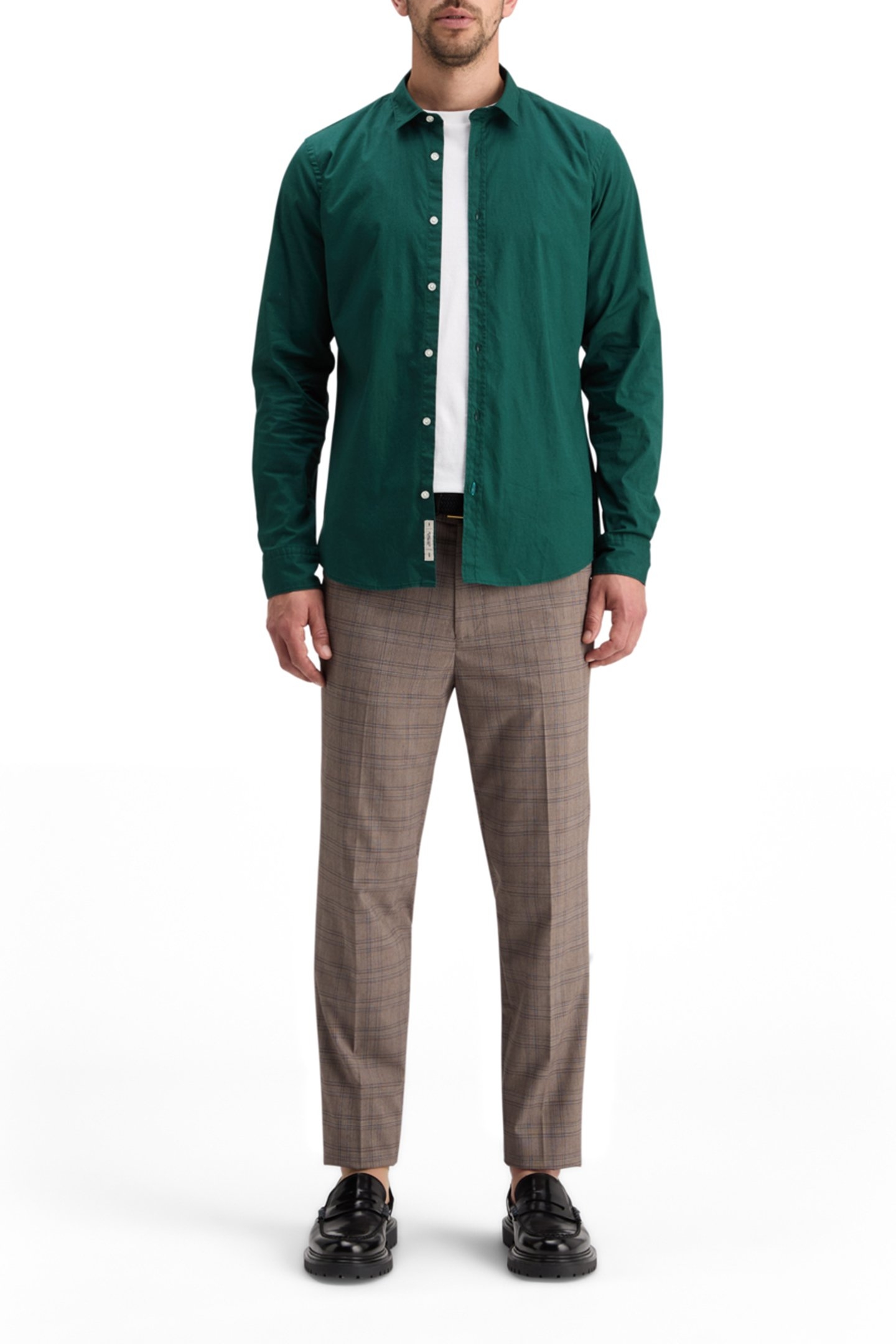 ESSENTIAL POPLIN SOLID CYPRESS GREEN 3