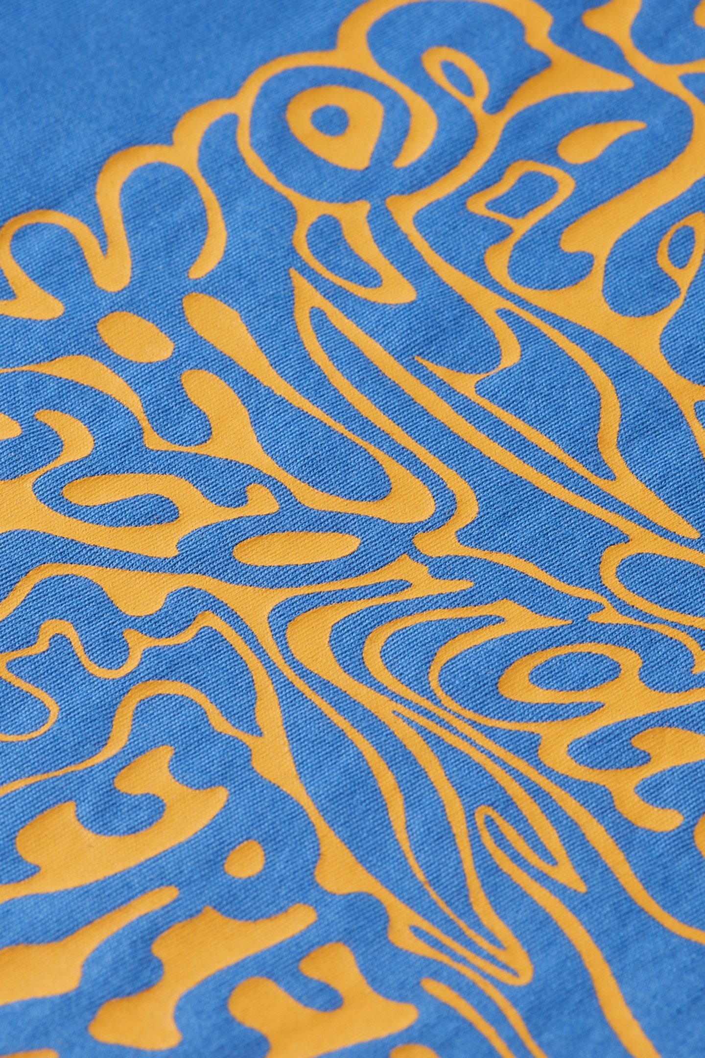 REGULAR FIT FRONT BACK ARTWORK T-SHIRT SMART BLUE 8