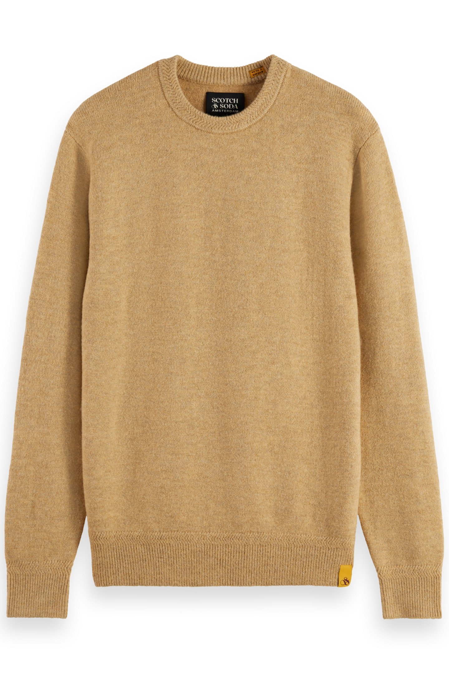 SOFT KNIT REGULAR FIT SWEATER CAMEL 4