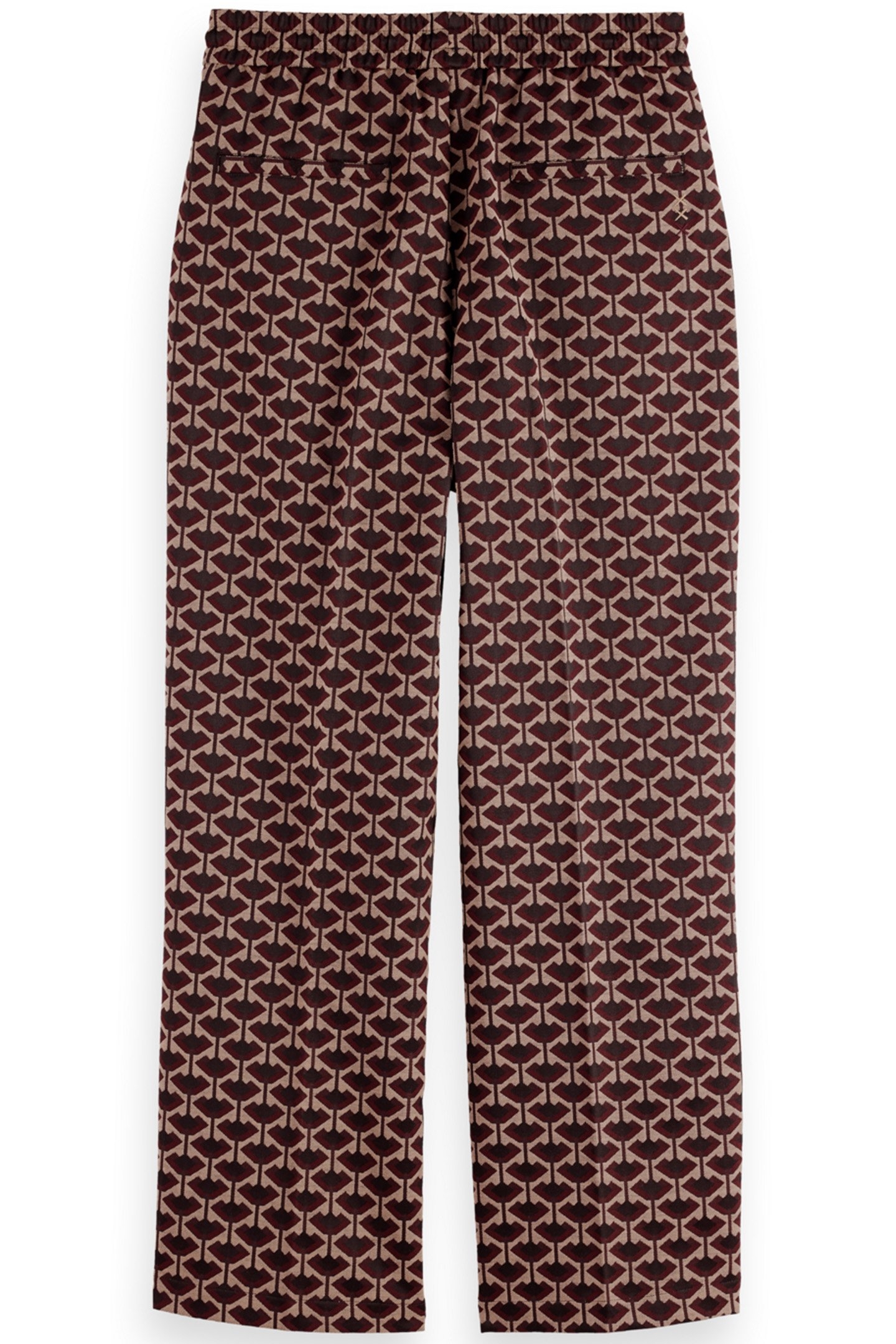 STRAIGHT FIT JACQUARD JOGGER GEO TULIP 5