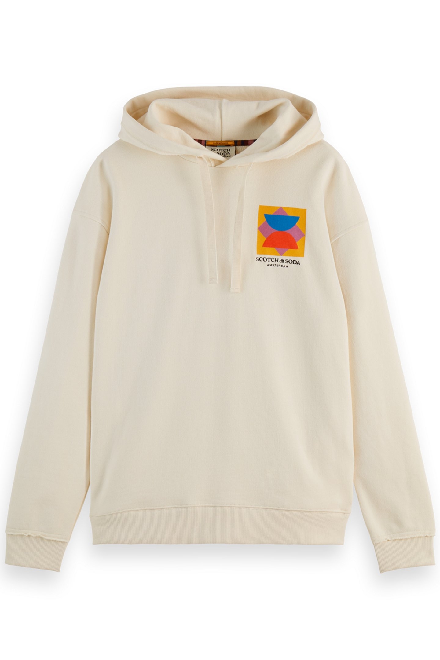 PATCHWORK APPLIQUE ARTWORK HOODIE SWAN 4