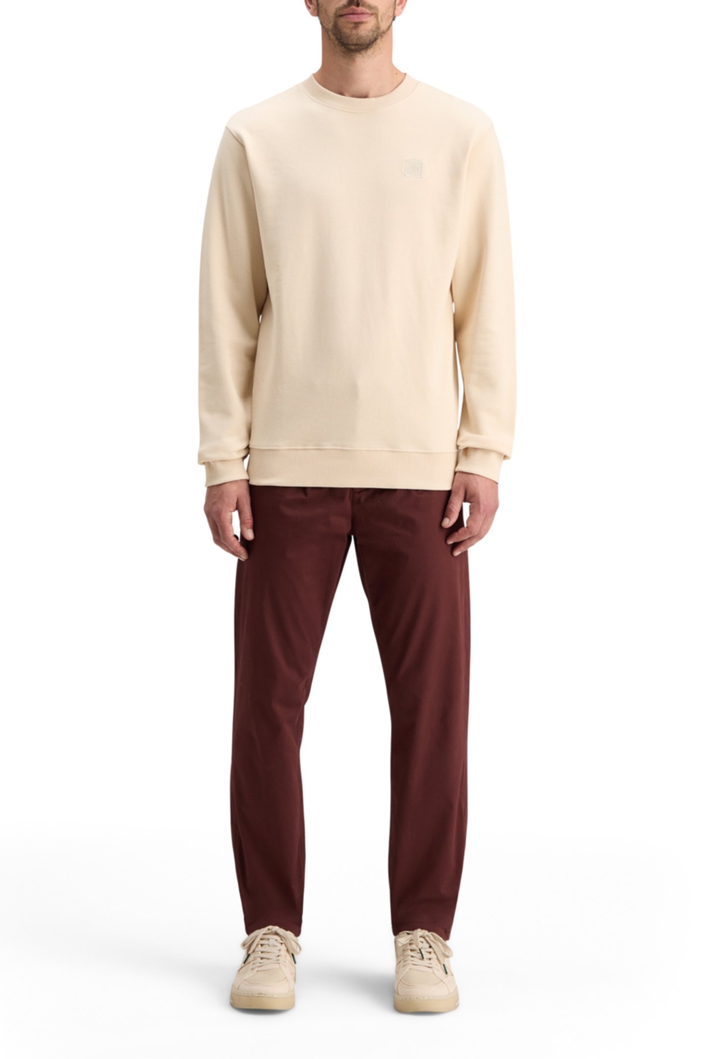 ESSENTIAL LOGO BADGE CREW PARCHMENT 3