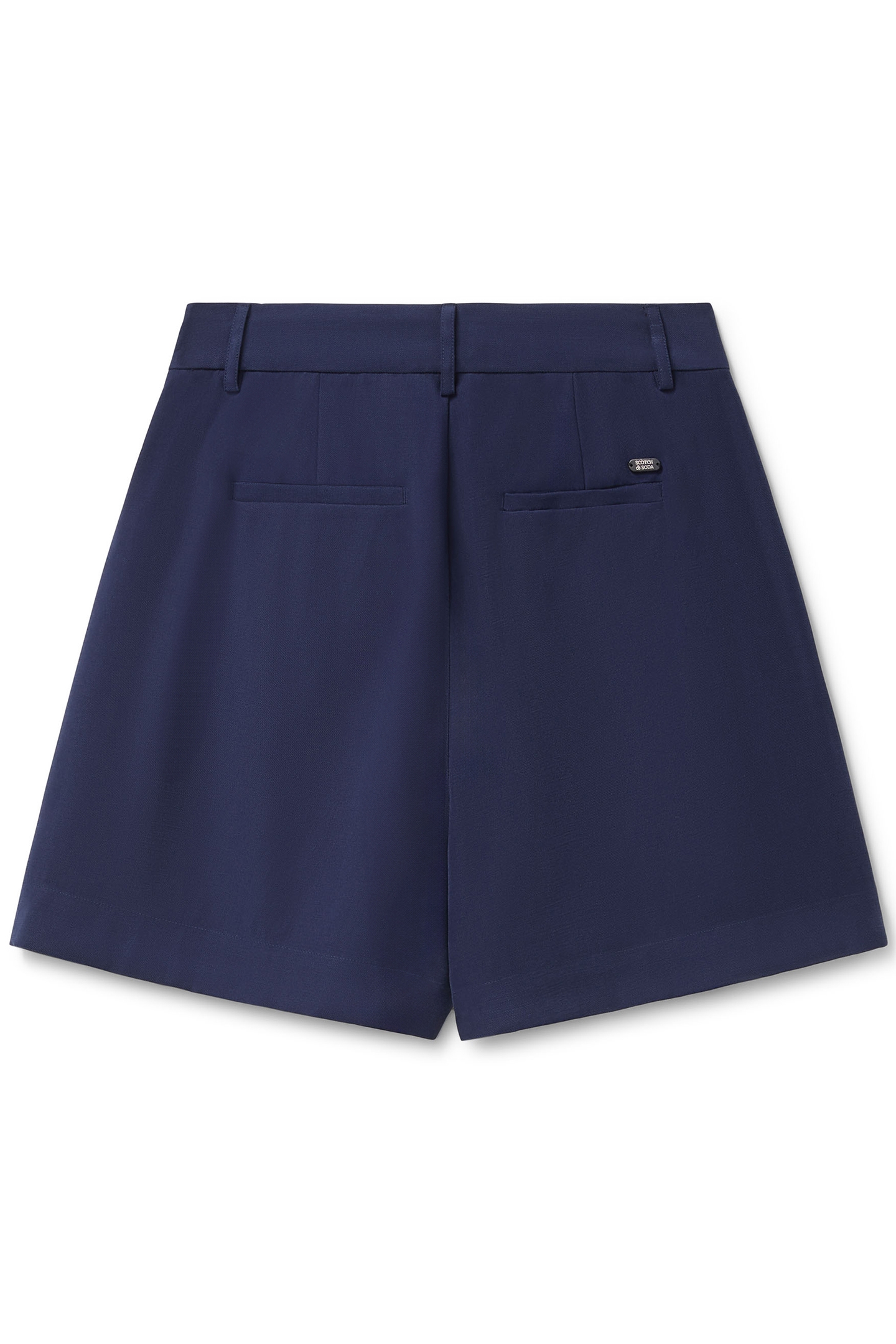 TAILORED PLEAT SHORTS MARITIME BLUE 4