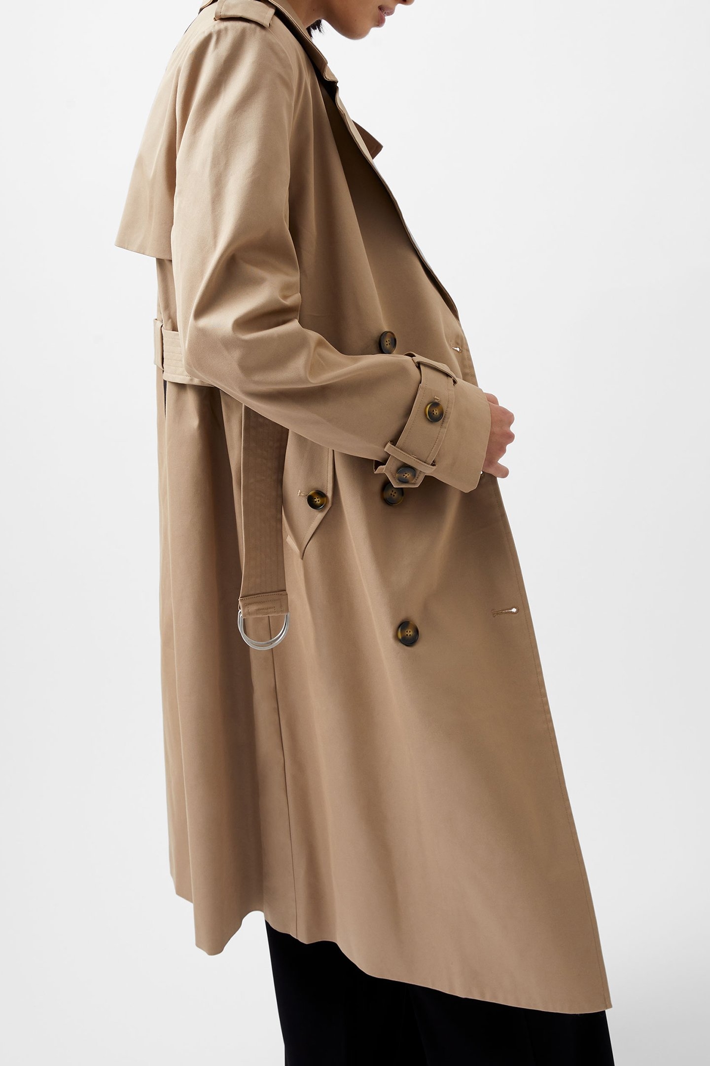 COCO TWILL TRENCH COAT AUTUMN CAMEL 4
