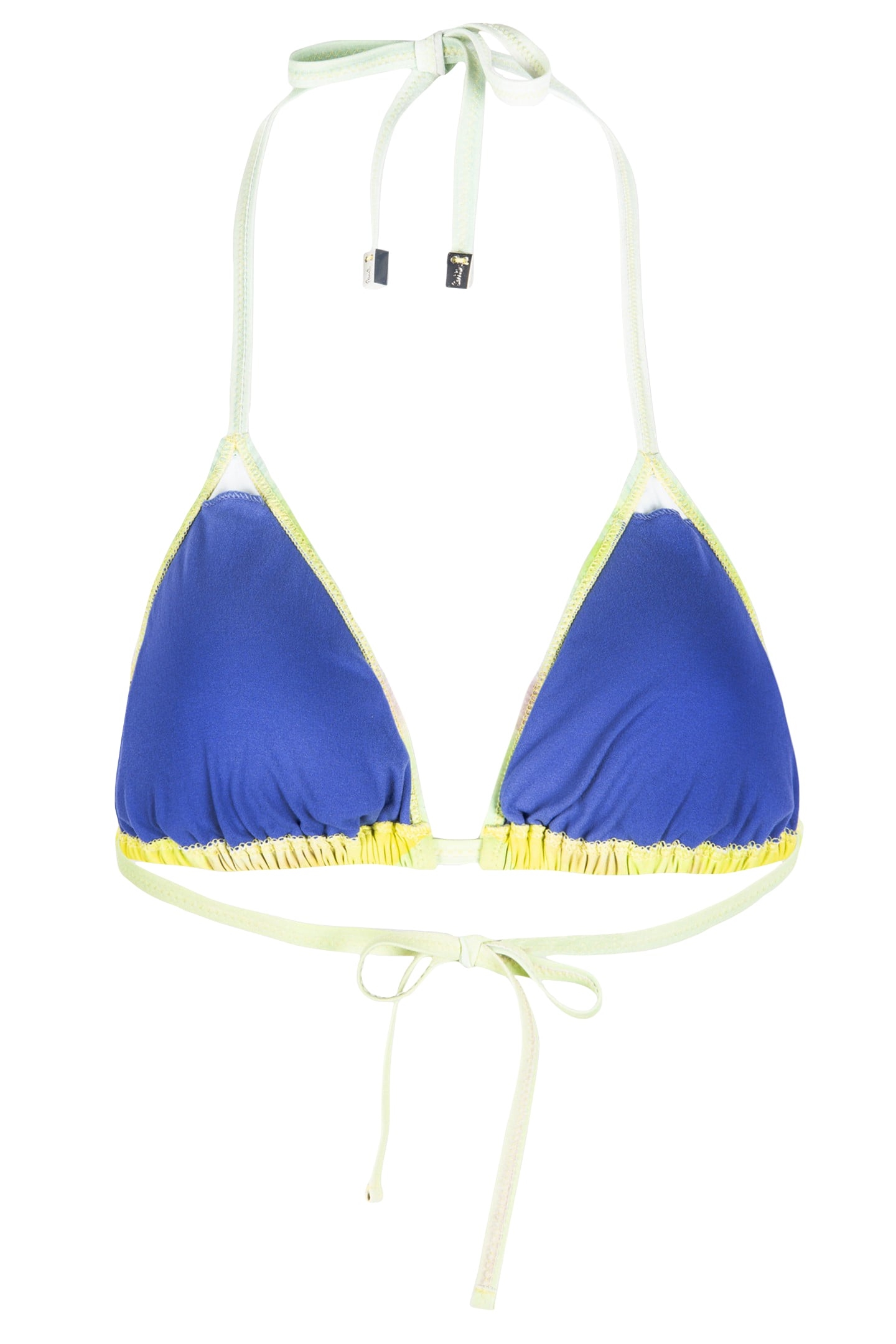 WOMEN TOP BIKINI TRIANGLE YELLOW 2